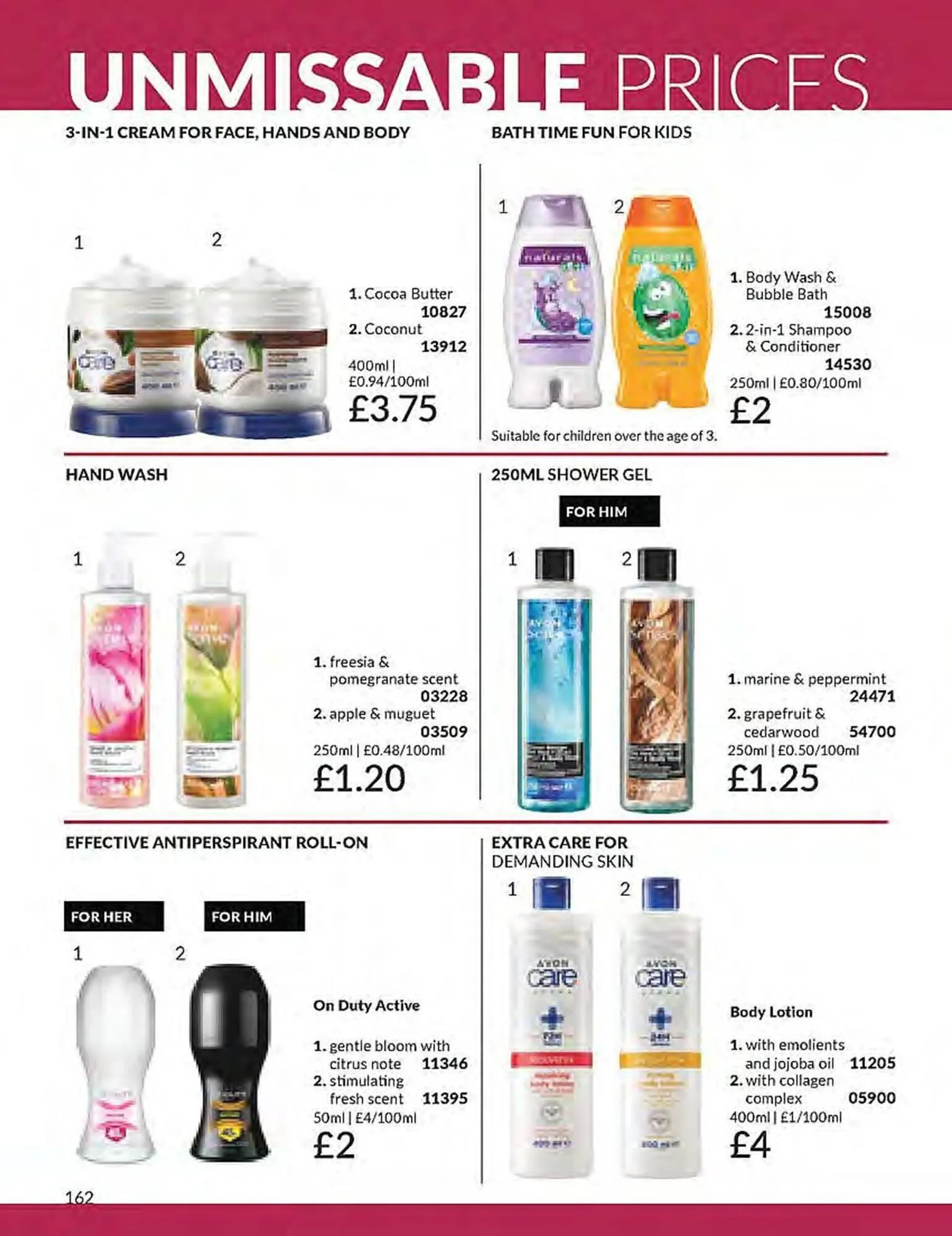 Avon leaflet from 1 May to 31 May 2024 - Catalogue Page 162