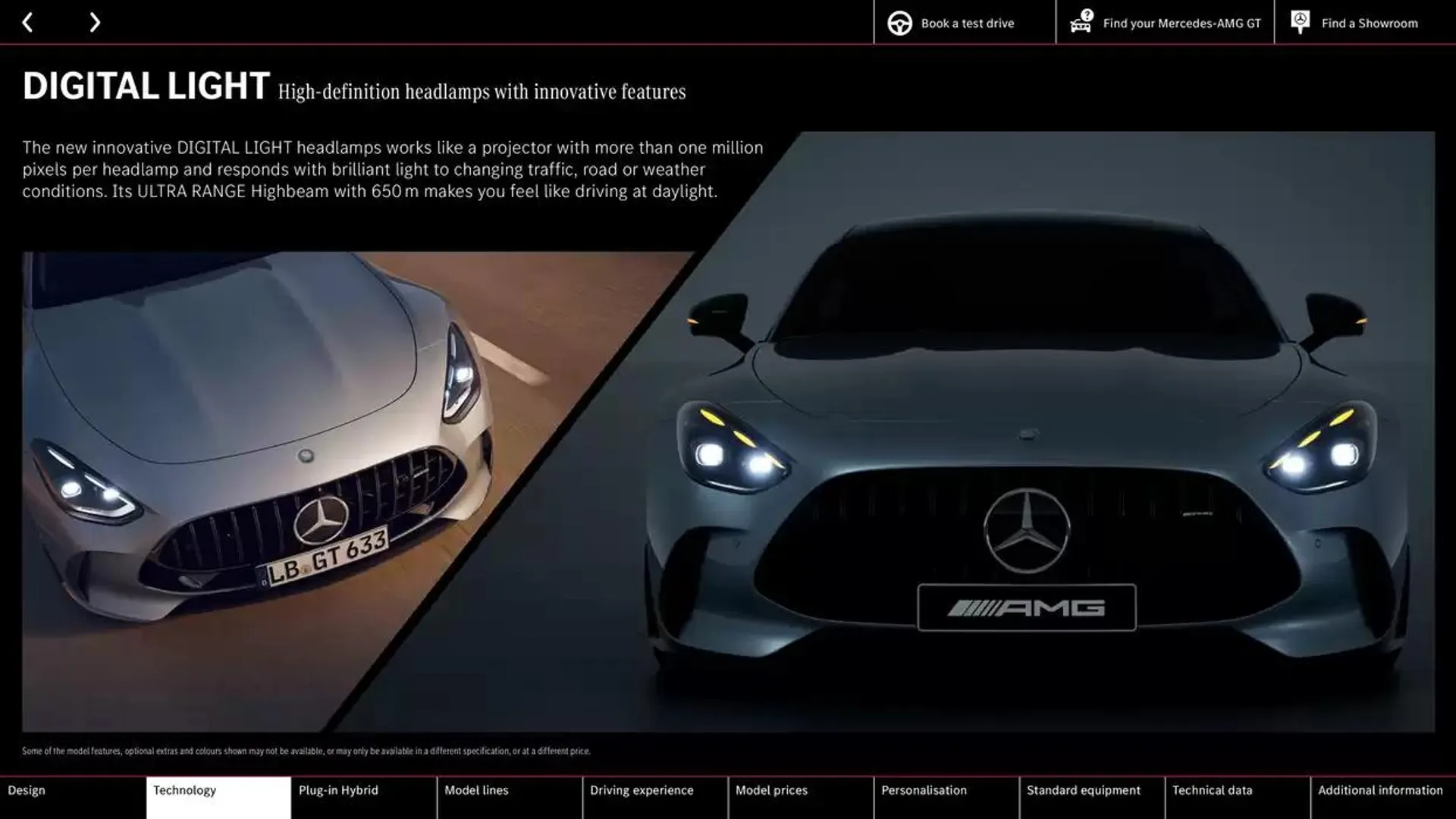 Mercedes-AMG GT Coupé from 11 October to 11 October 2025 - Catalogue Page 14