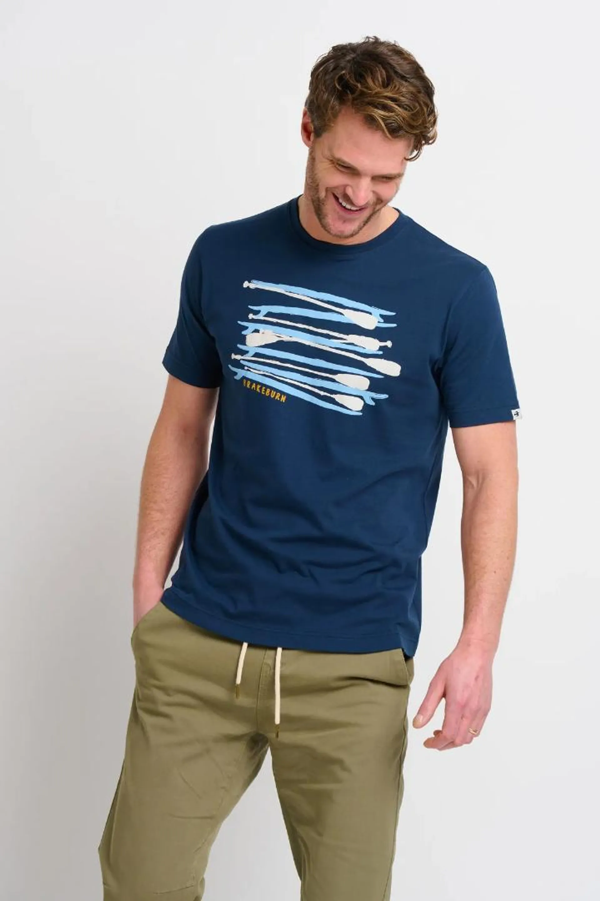 Brakeburn Paddleboard Tee - Navy