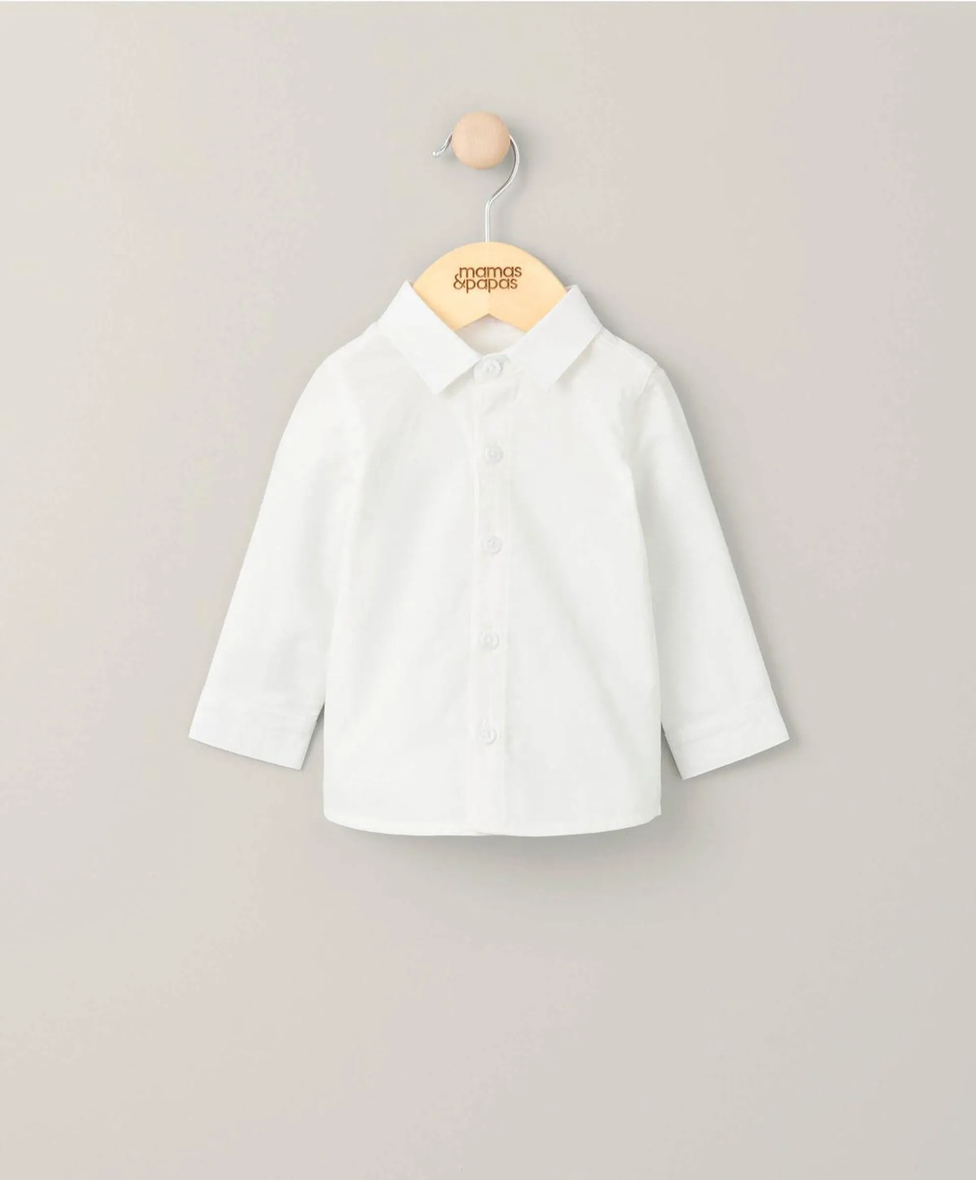 Baby Boys Shirt - White