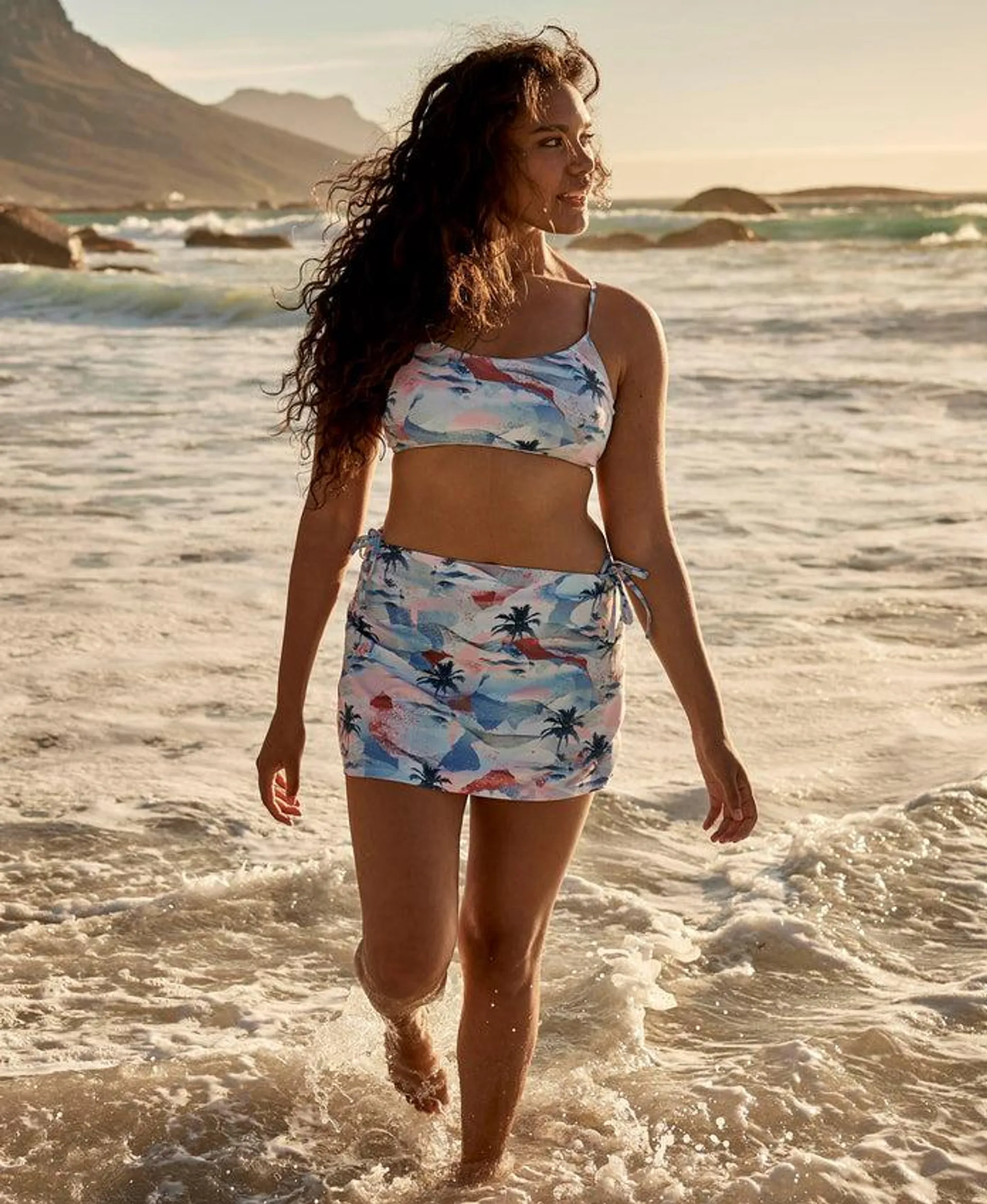 Atlantic Womens Printed Surf Skirt