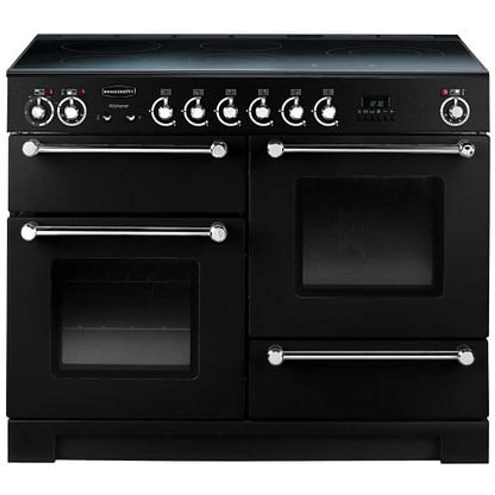 Rangemaster KCH110ECBL/C Kitchener 110cm Ceramic Range Cooker 78860 – BLACK