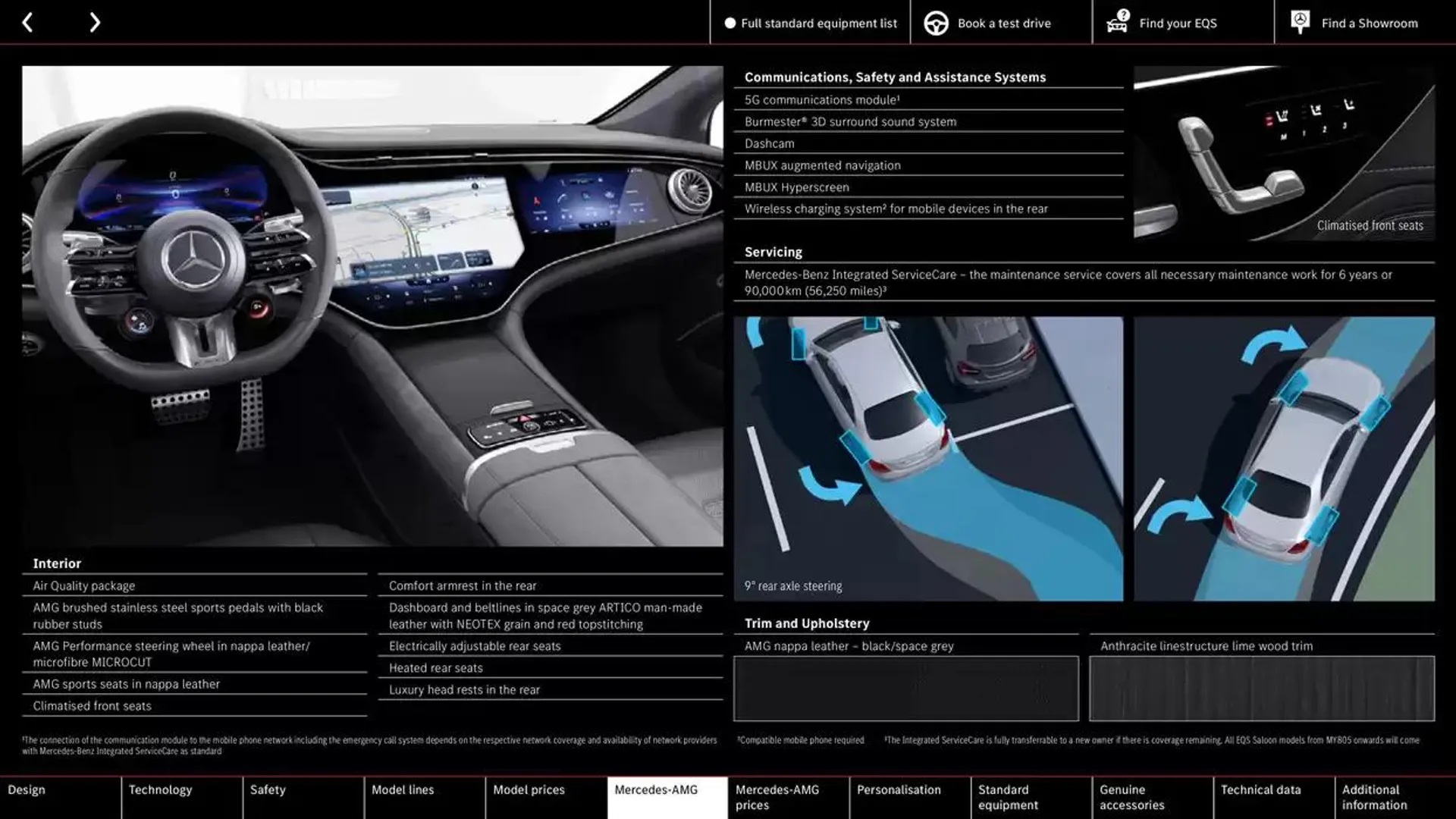 Mercedes Benz EQS Saloon from 24 October to 24 October 2025 - Catalogue Page 39