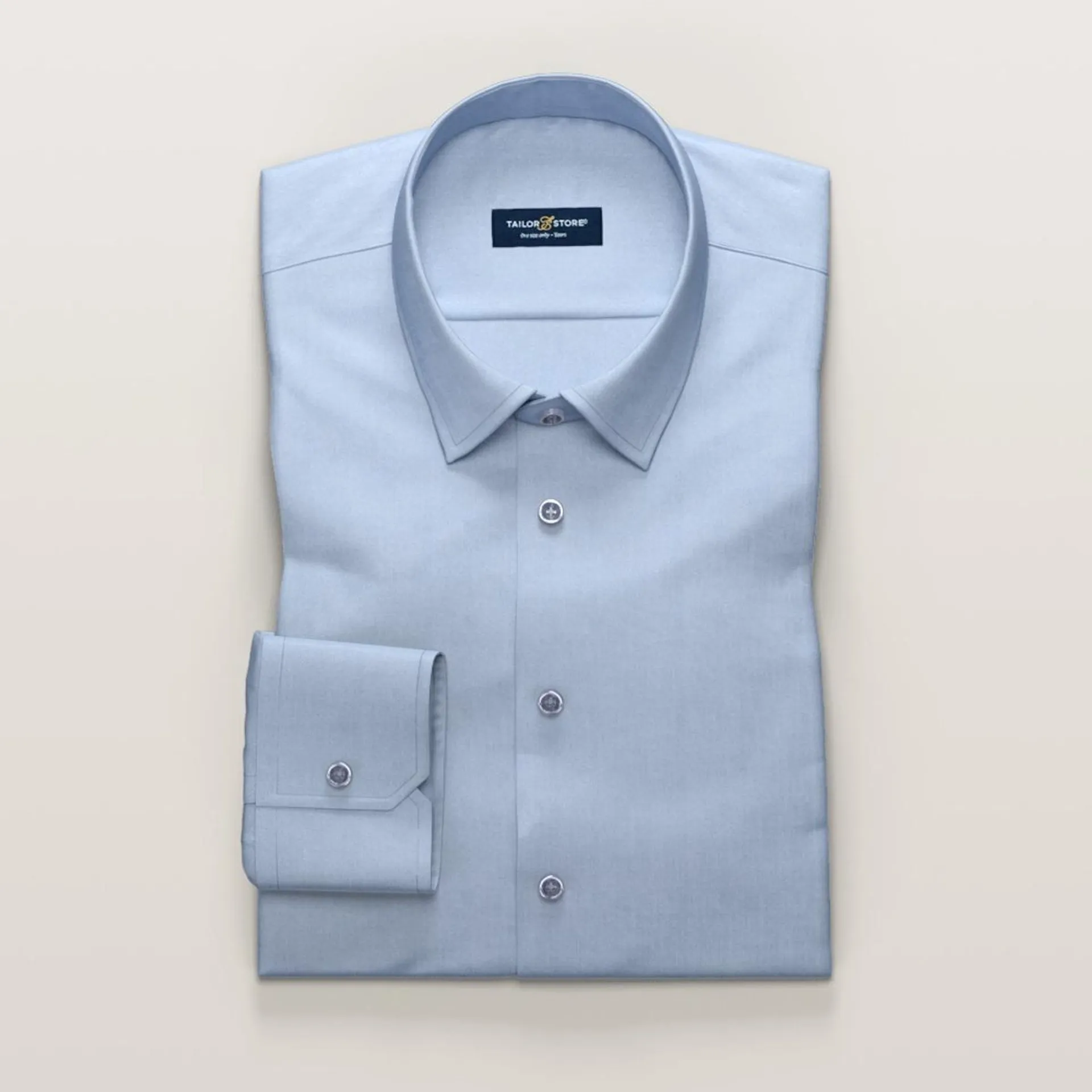 Light blue Non-Iron business shirt