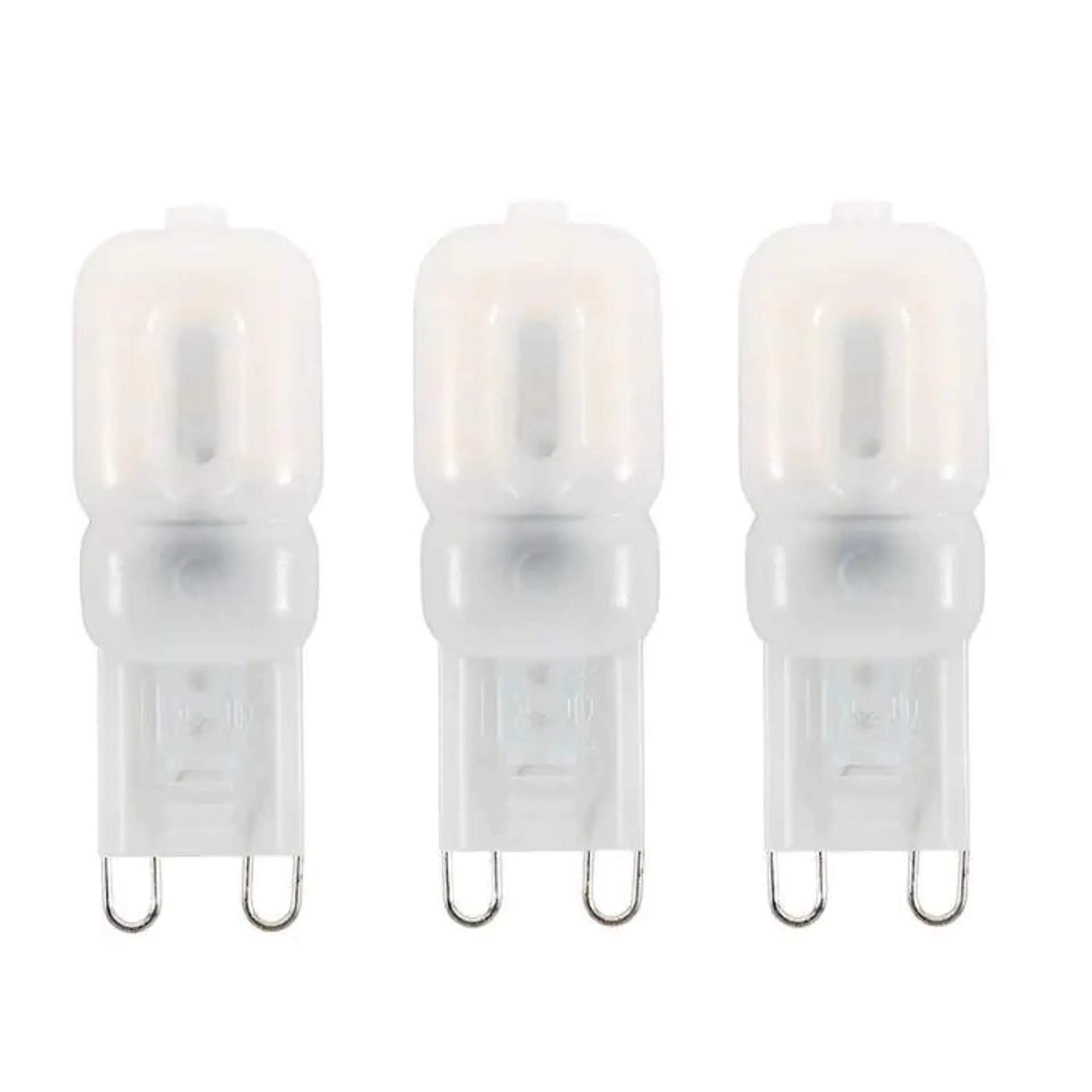 3 Pack G9 LED Capsule Lamps 4500k, Cool White