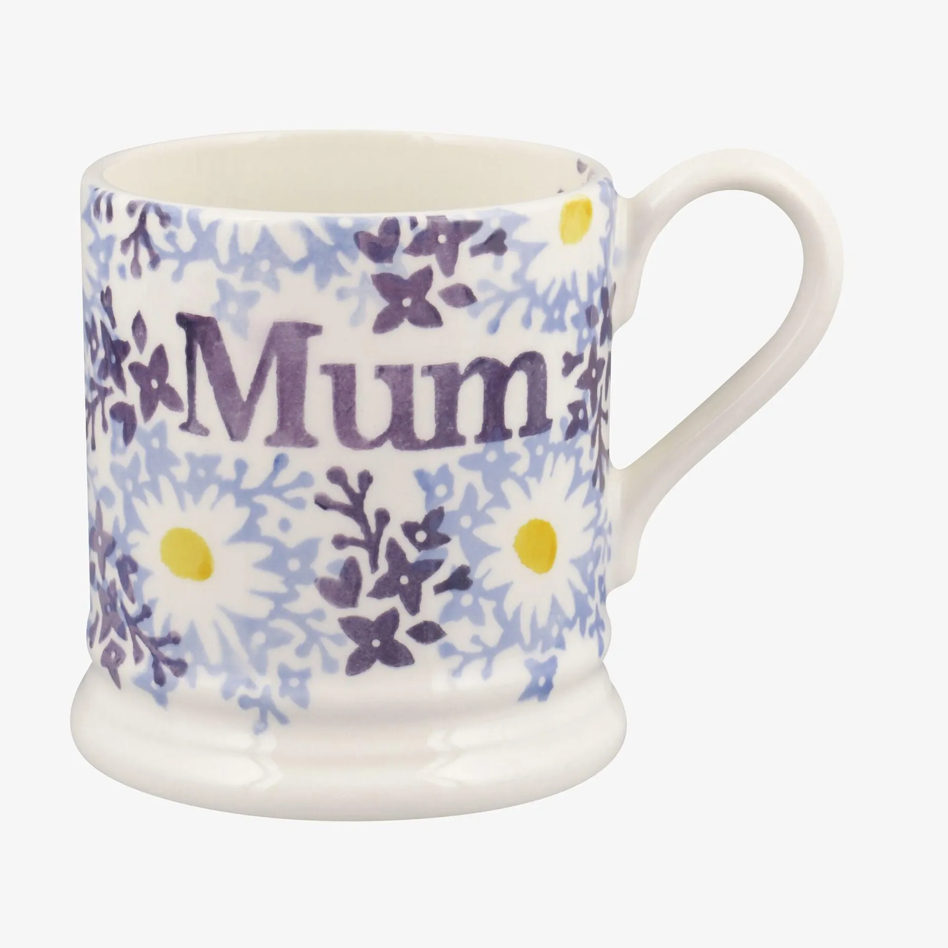 Blue Daisy Fields Mum 1/2 Pint Mug