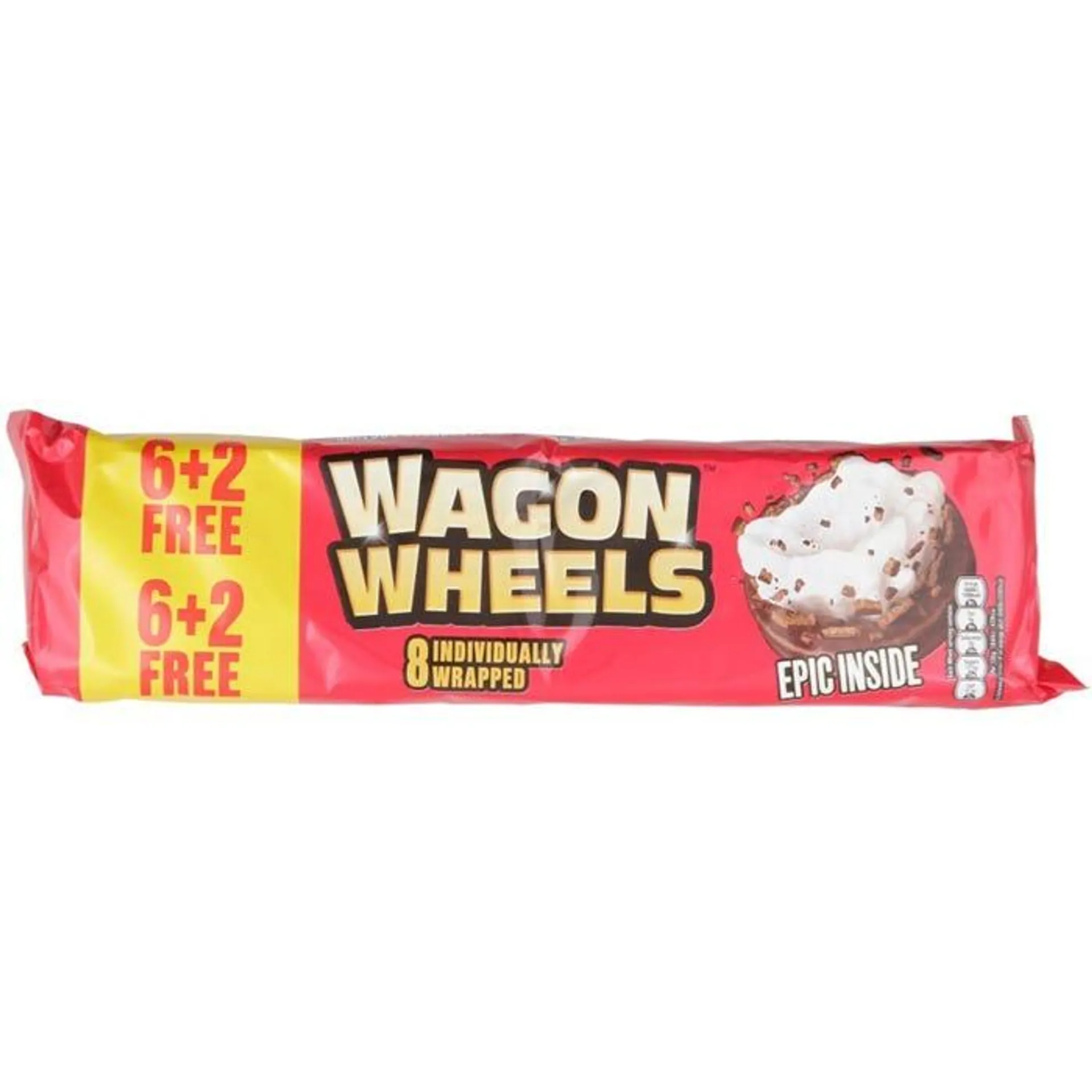 Burton's Wagon Wheels Original, 8 Pack