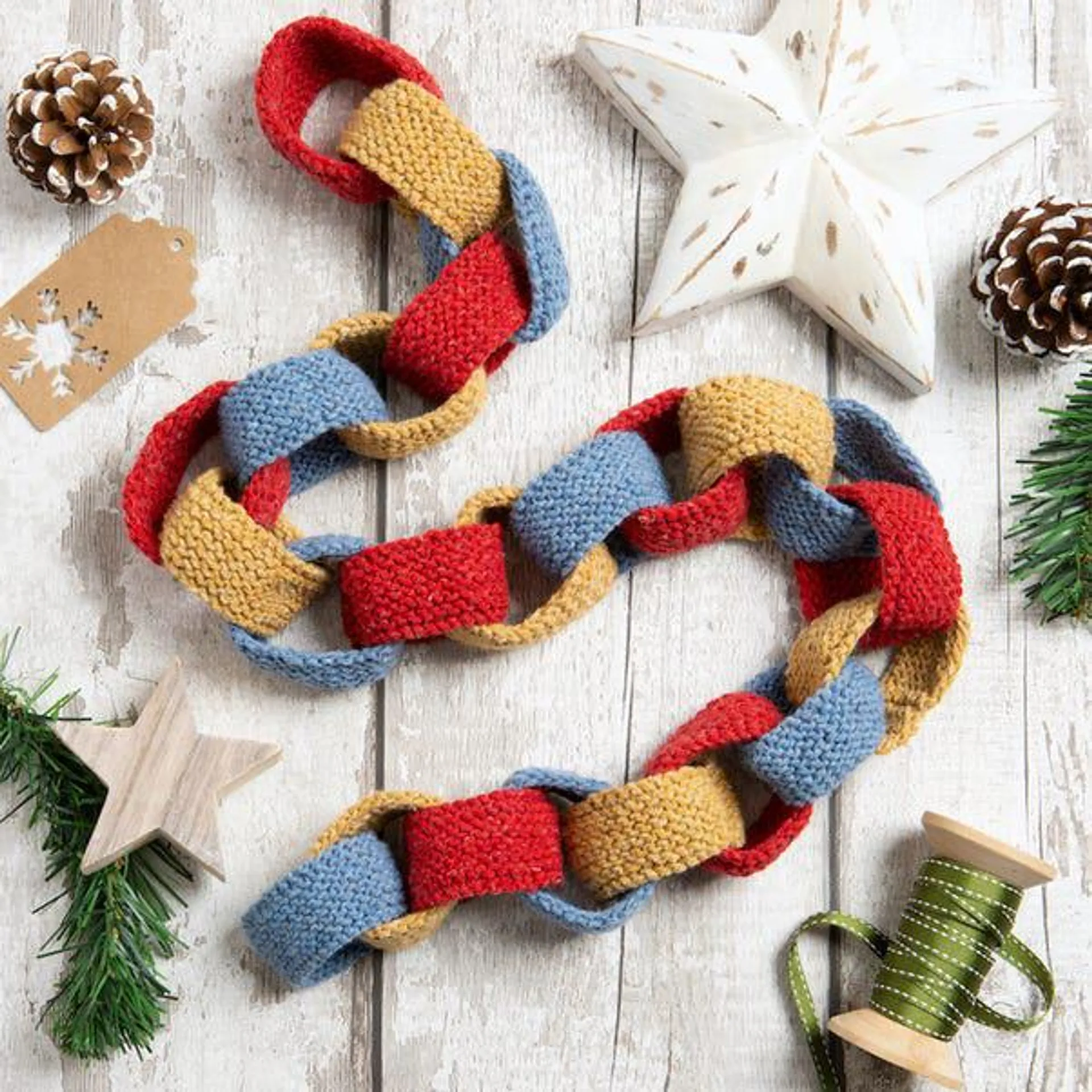 Wool Couture Paper Chain Knit Kit