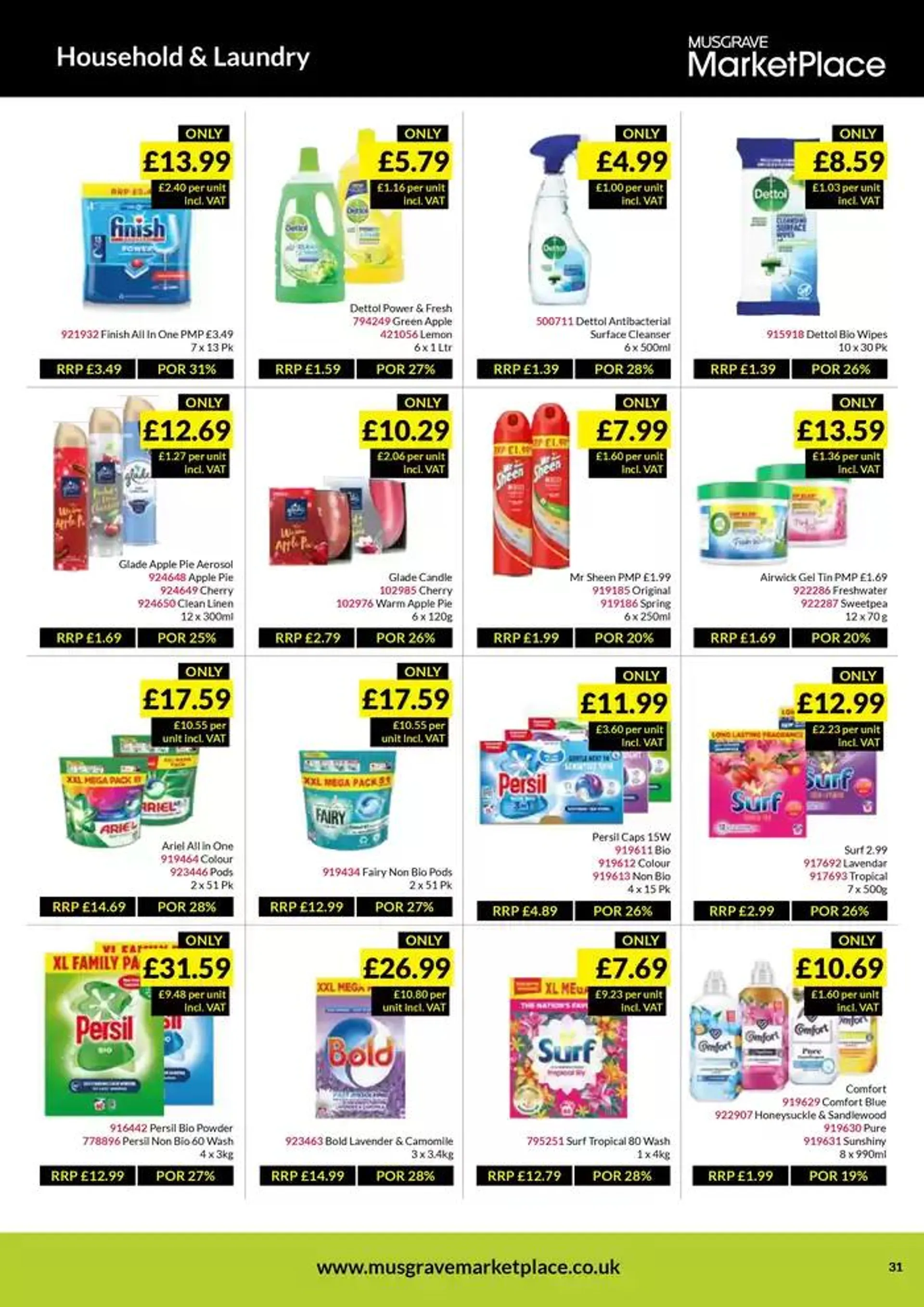 RETAIL DEALS from 29 October to 12 November 2024 - Catalogue Page 31