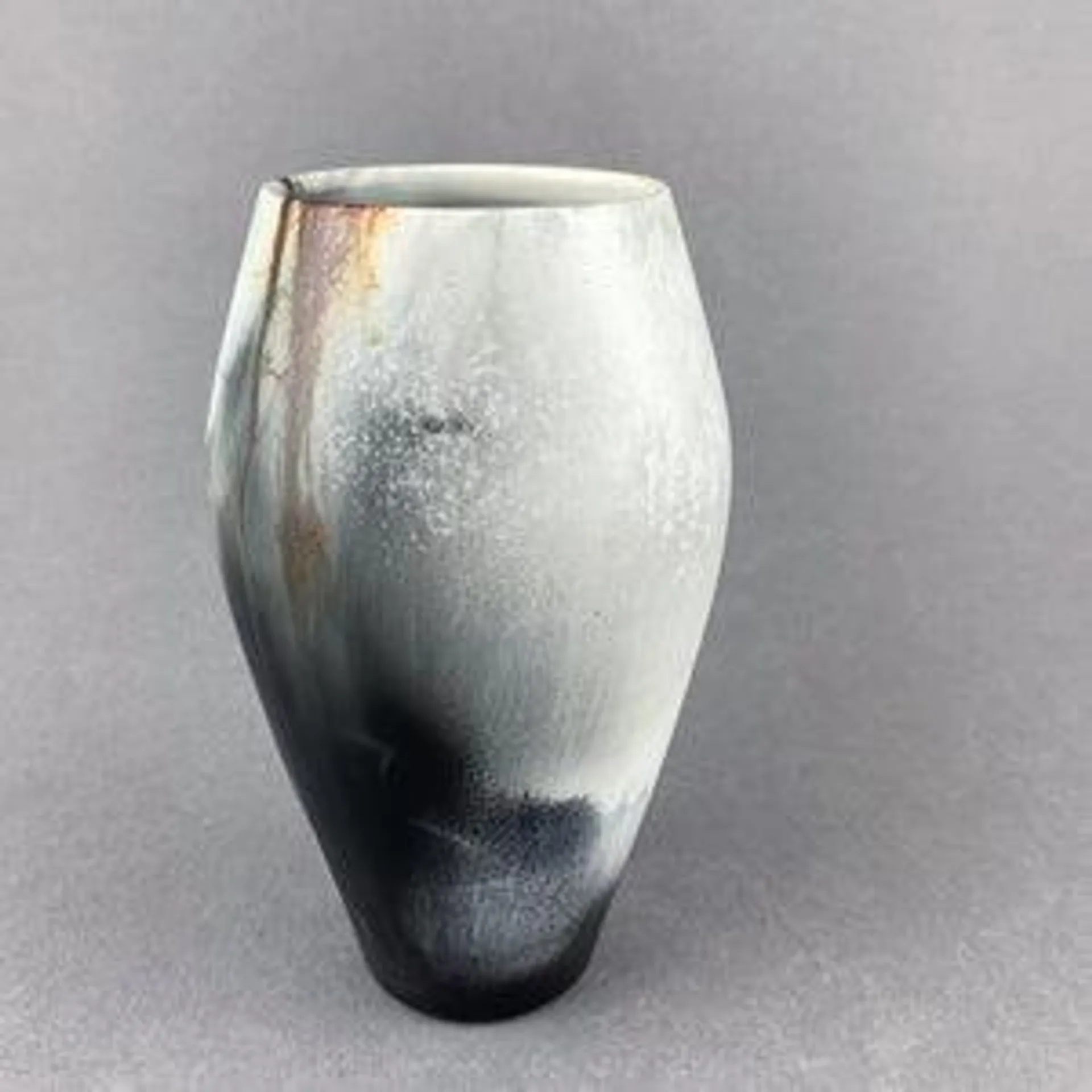 Smoked Fired Vase