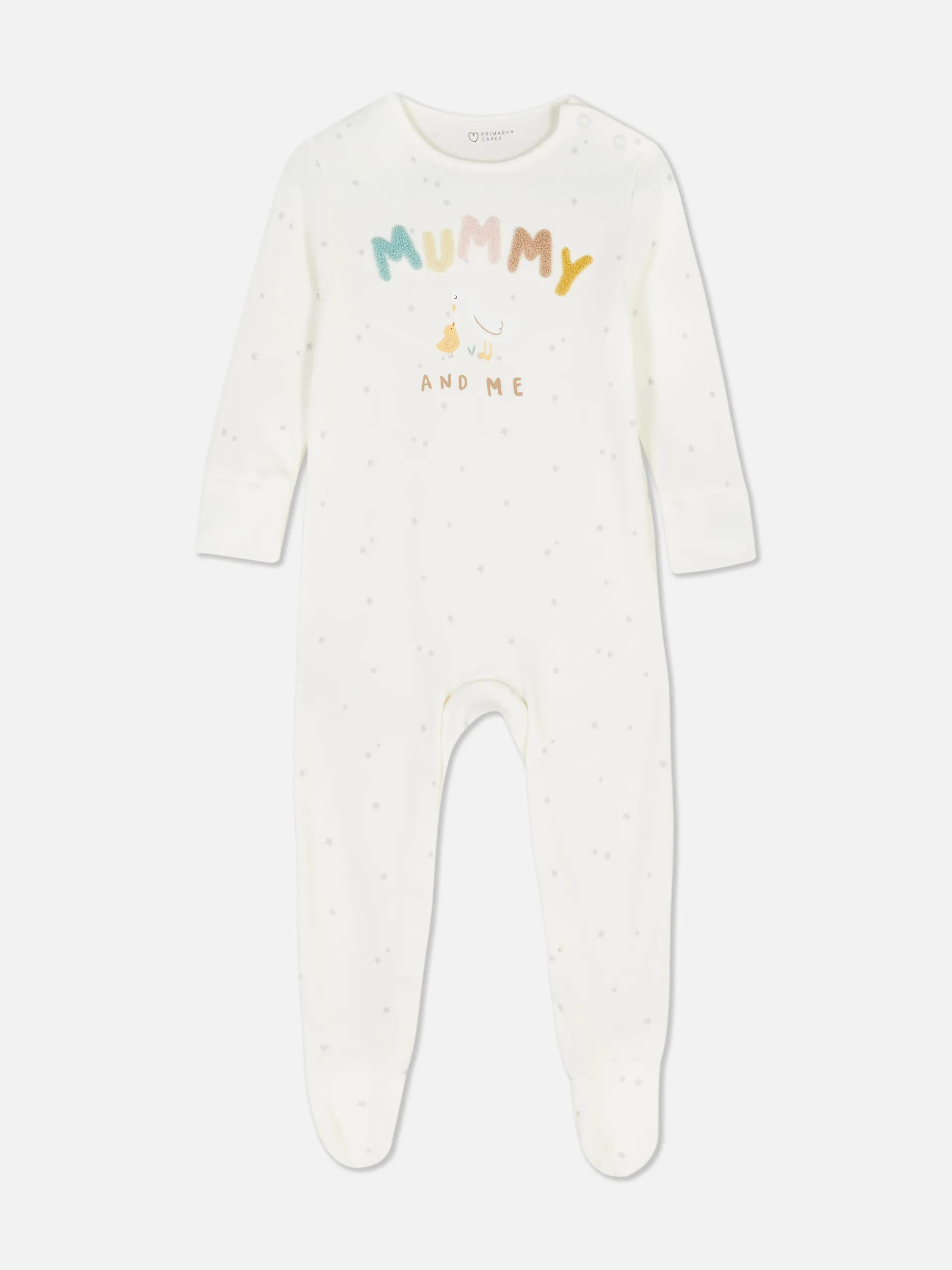 Schlafanzug mit Mummy and Me-Schriftzug