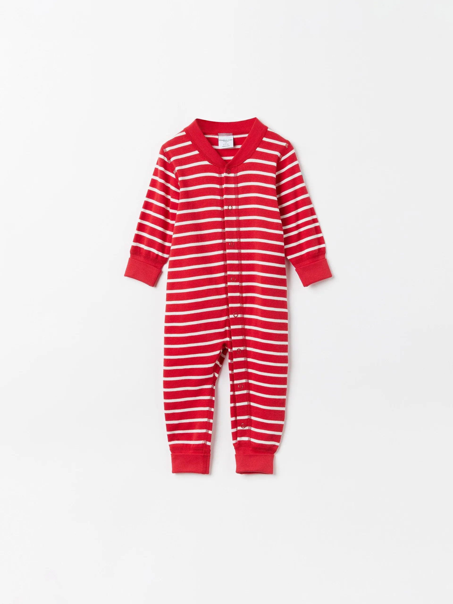 PO.P Stripe Baby All-In-One