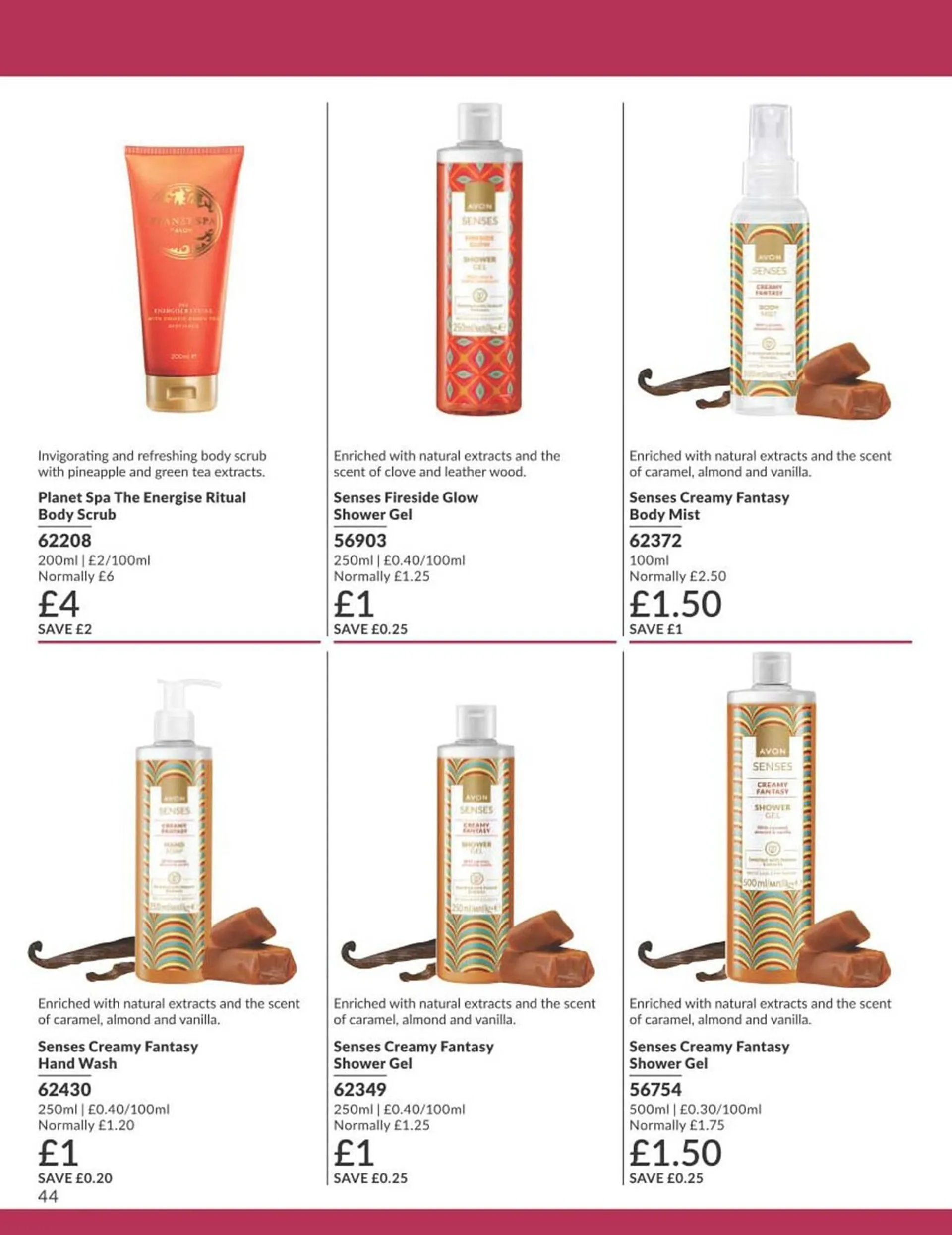 Avon leaflet from 1 March to 31 March 2024 - Catalogue Page 44