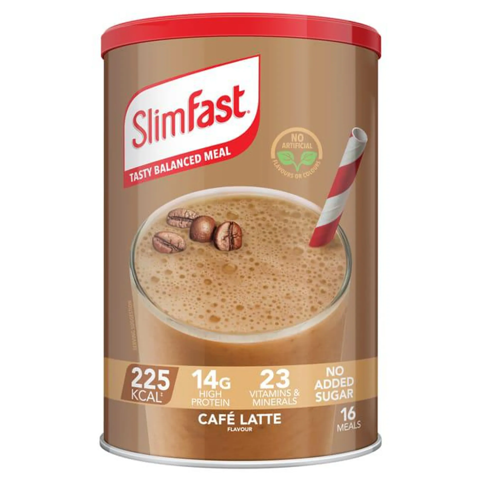 SlimFast Shake Powder 584g - Cafe Latte