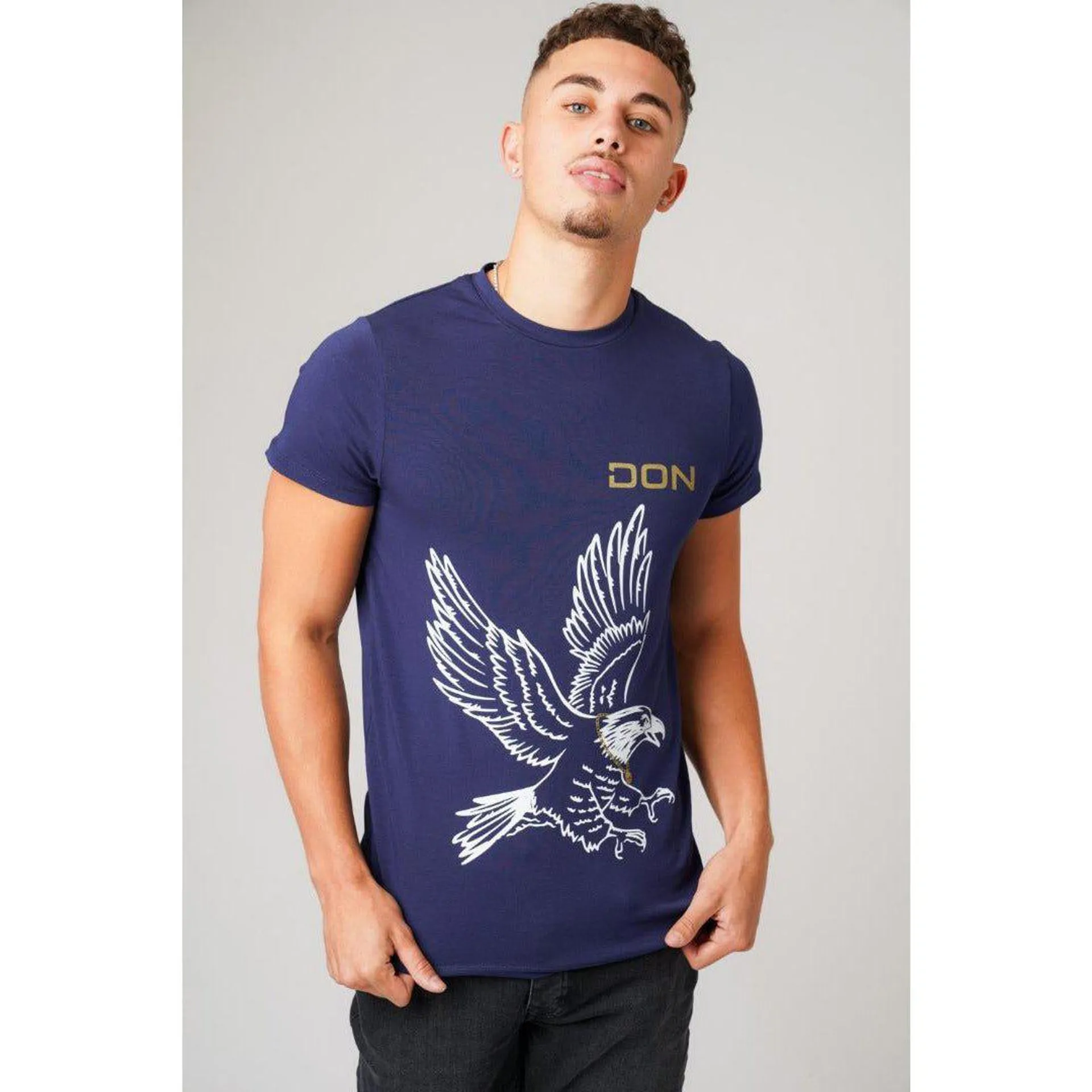 Don Jeans Eagle T-Shirt Navy