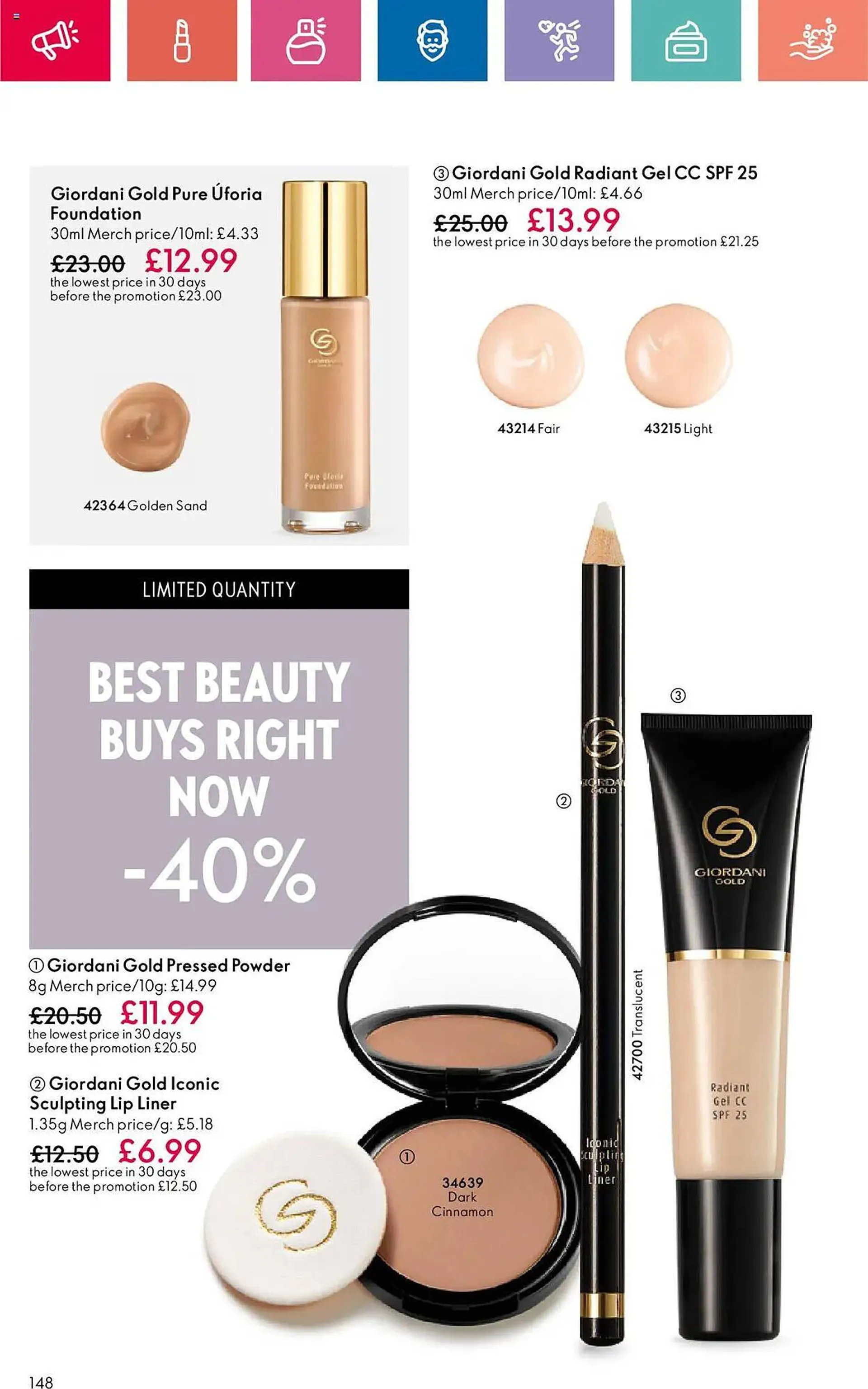 Oriflame leaflet from 23 January to 12 February 2025 - Catalogue Page 148