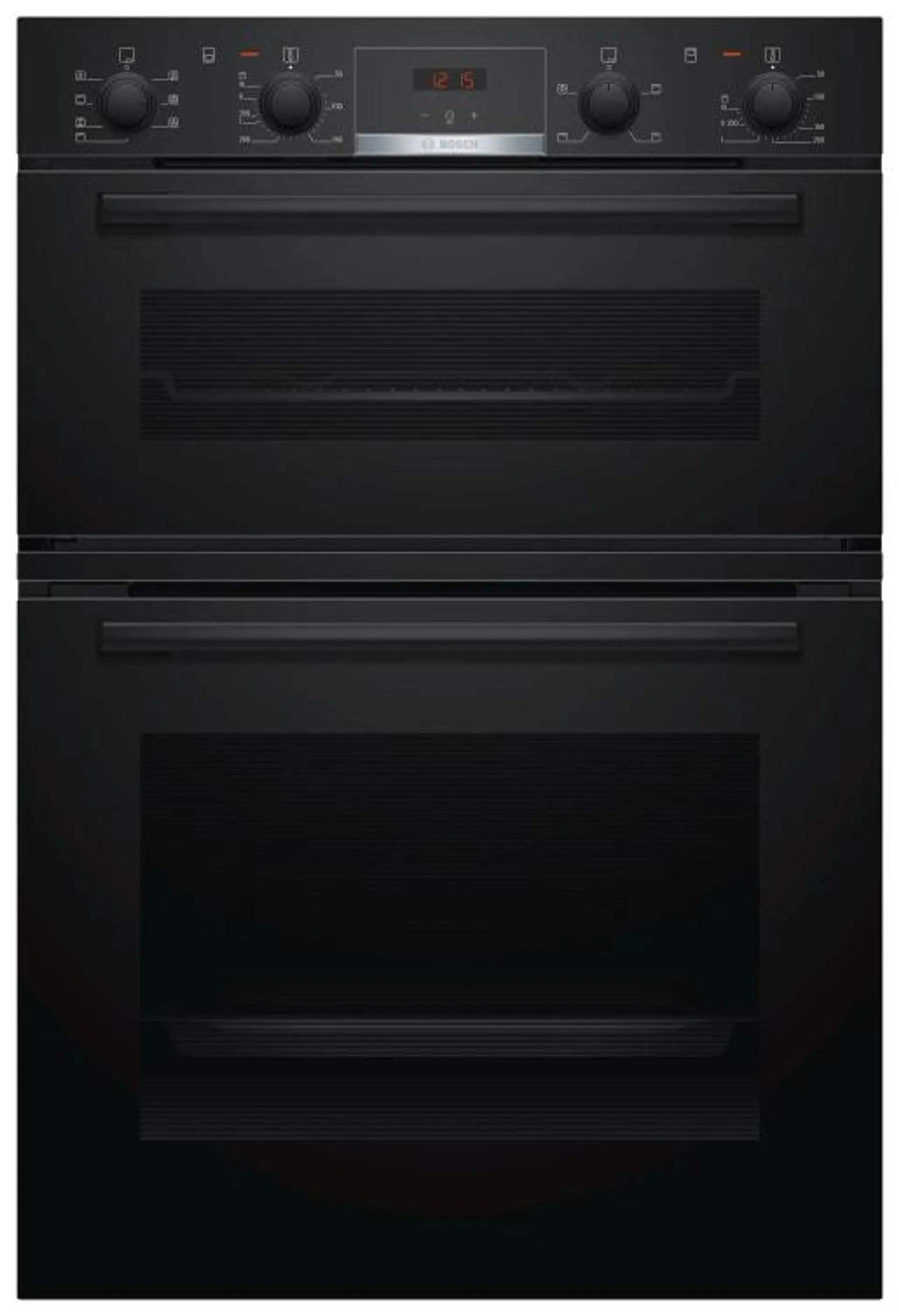 Bosch MBS533BB0B Series 4 Built-In Double Oven - Black