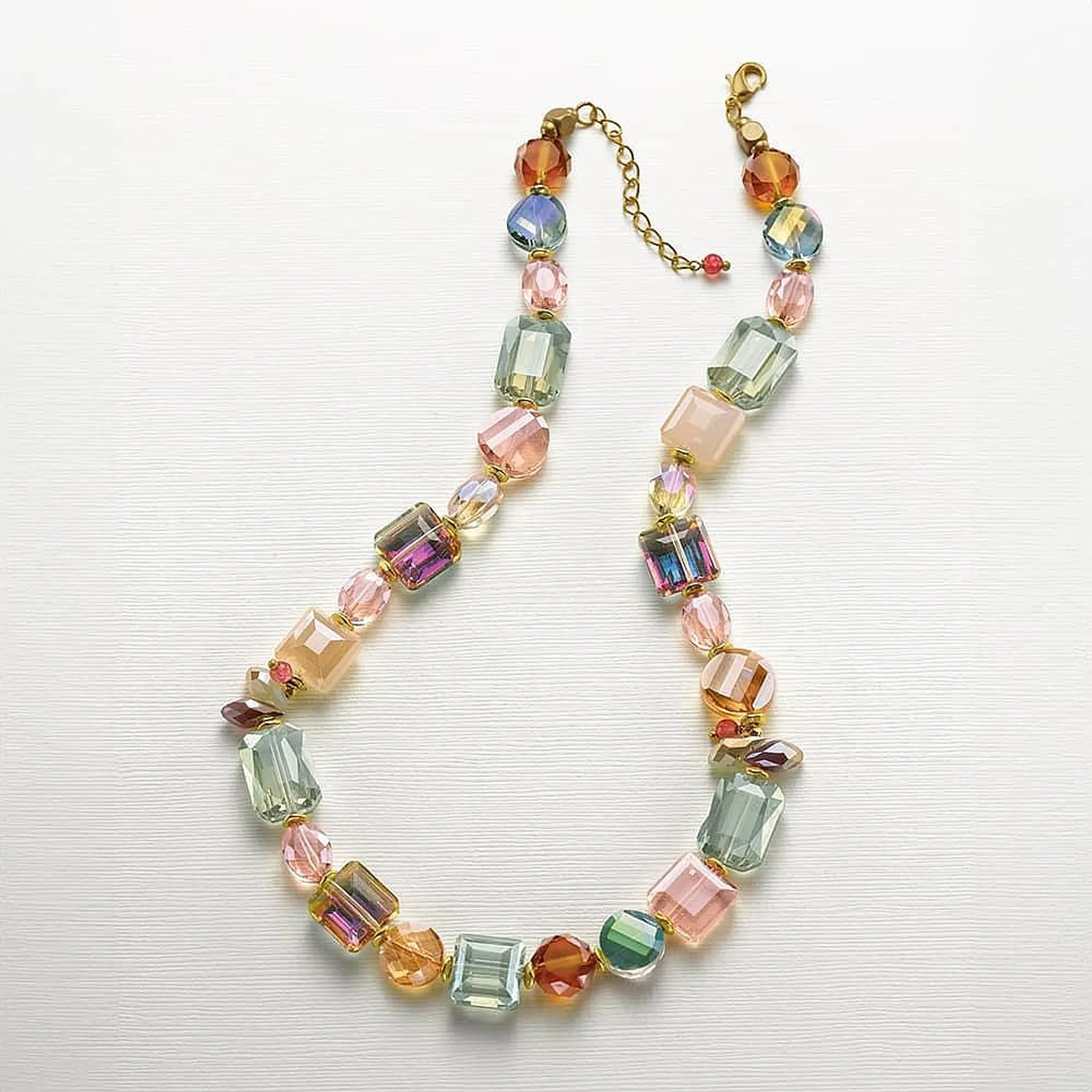 Dazzle at Dawn Crystal Necklace