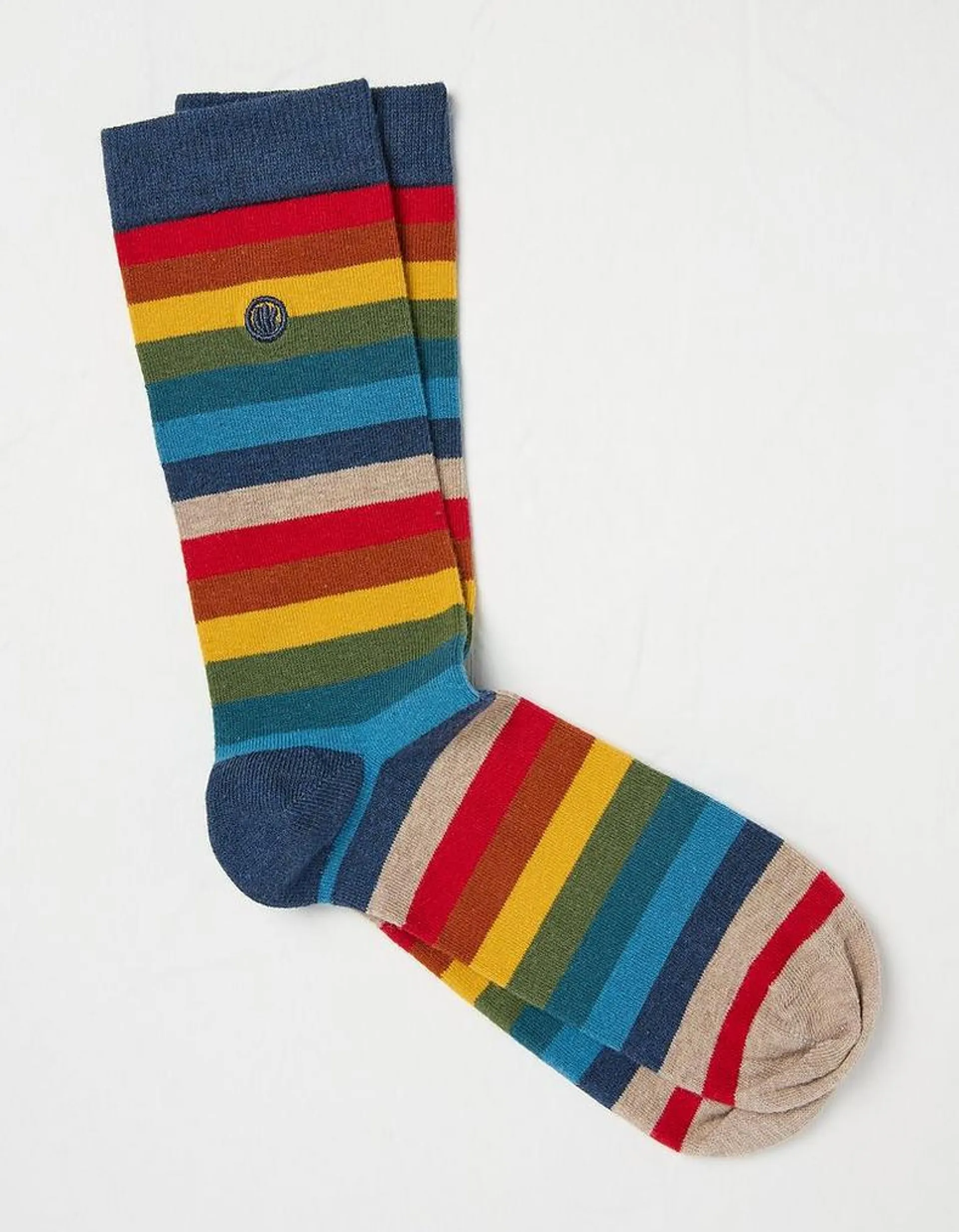 1 Pack Leon Multi Stripe Socks