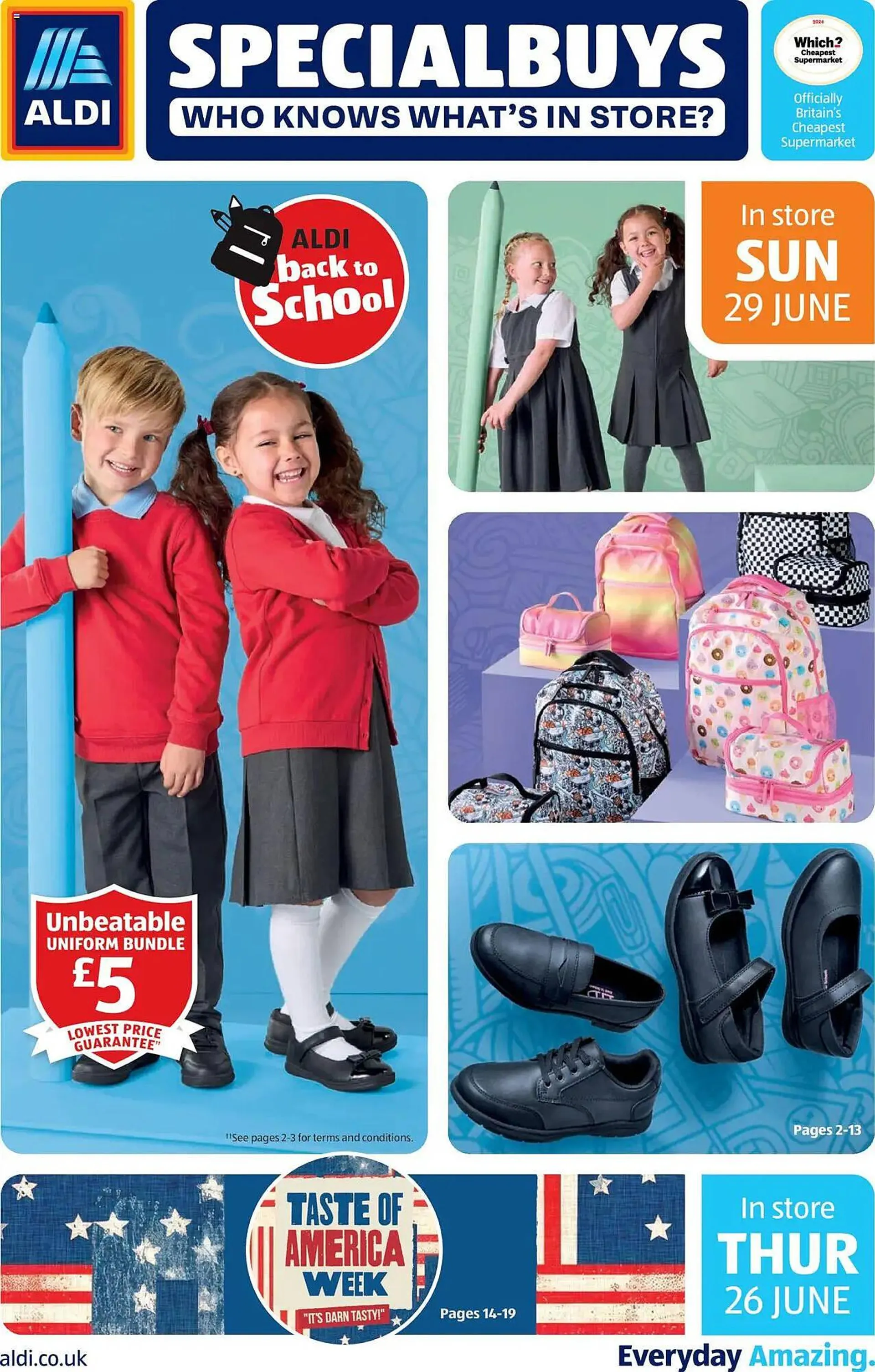 Aldi leaflet - 1