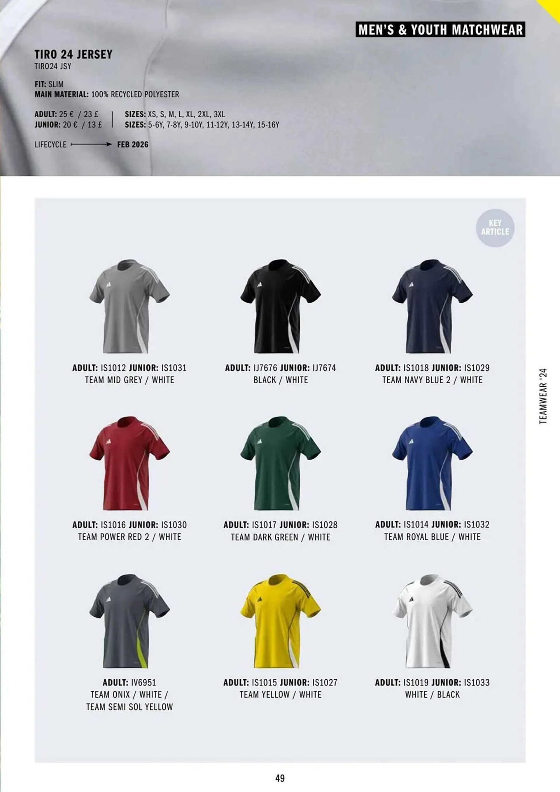 Adidas leaflet from 11 March to 31 December 2024 - Catalogue Page 49