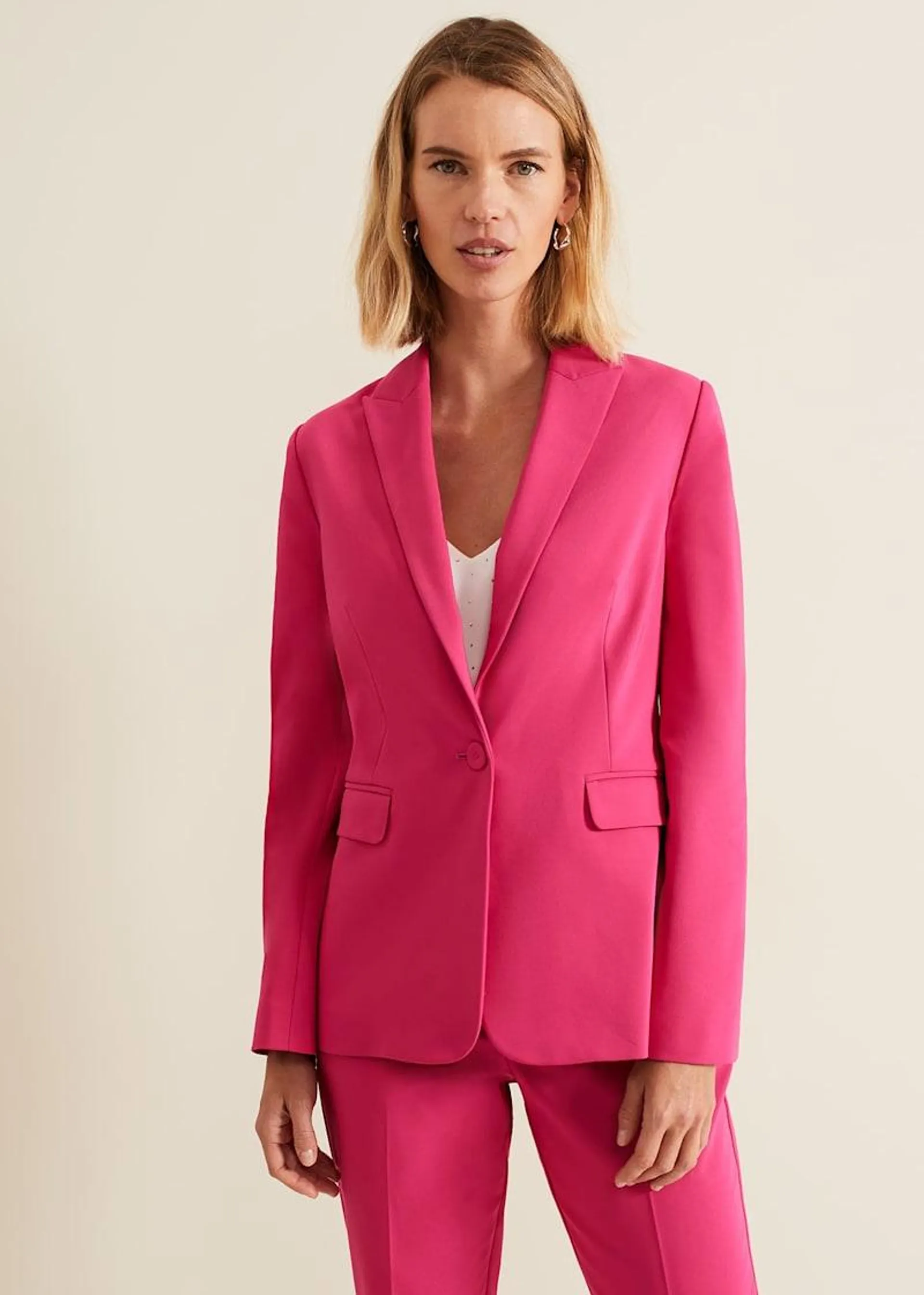 Ulrica Fitted Suit Jacket