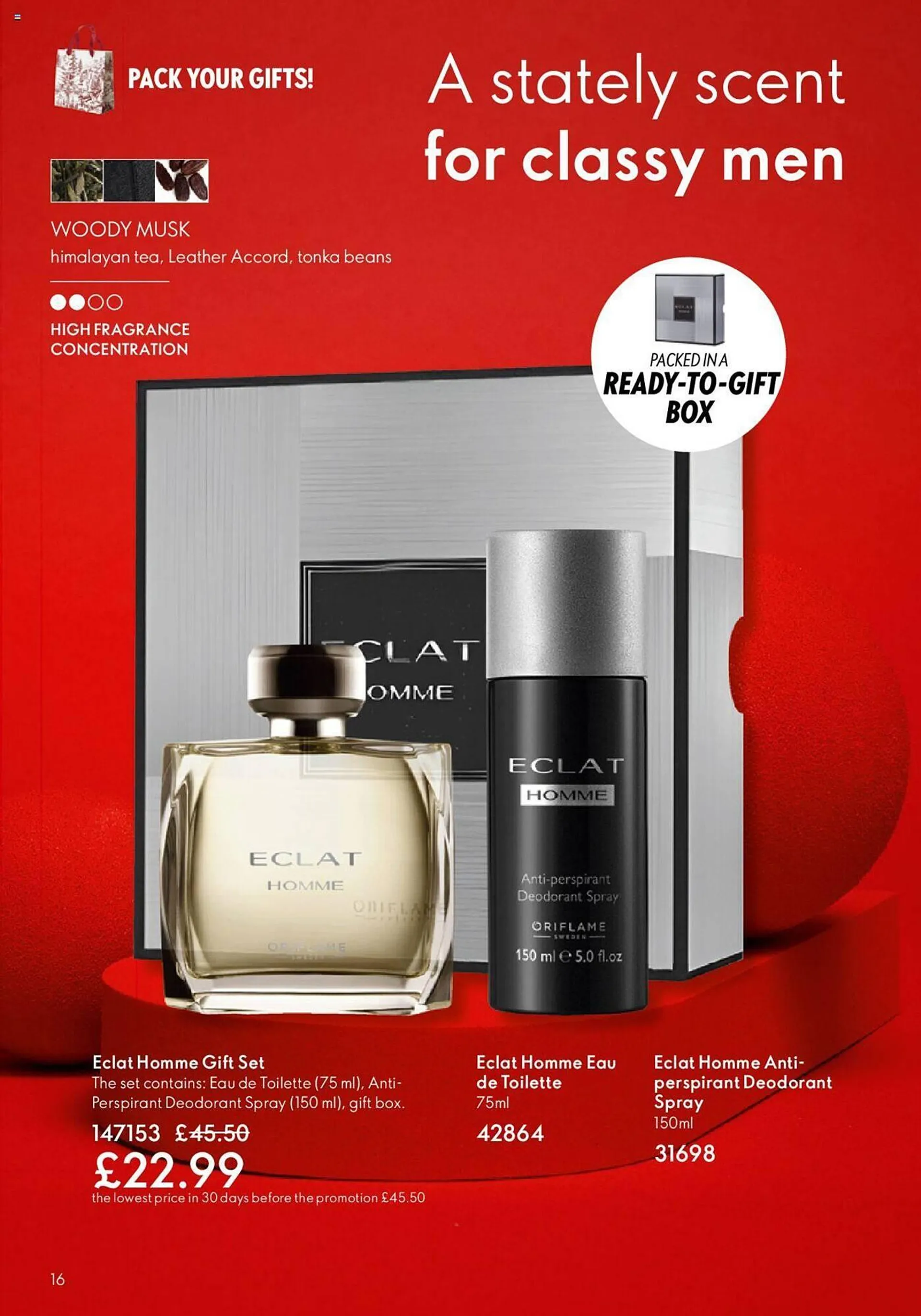 Oriflame leaflet from 3 October to 13 November 2024 - Catalogue Page 16