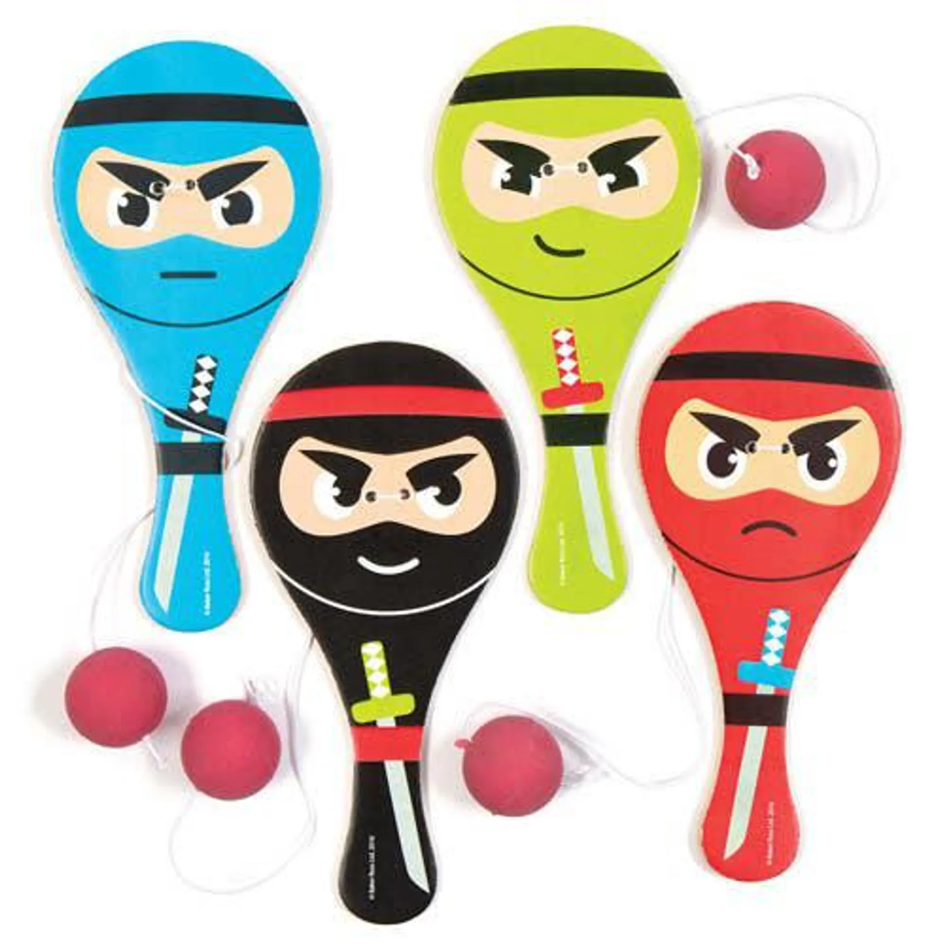 Ninja Paddle Balls