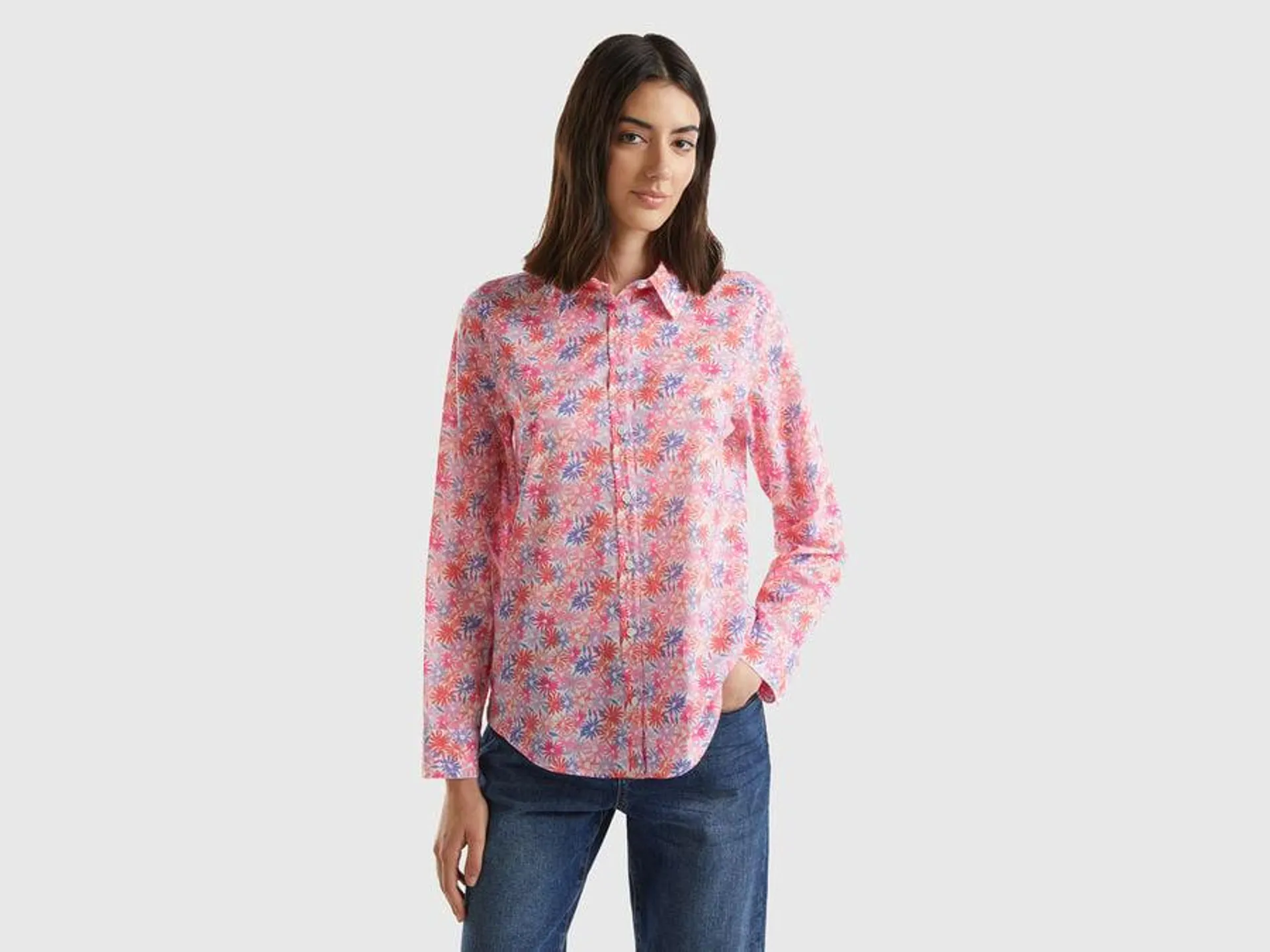 100% cotton patterned shirt