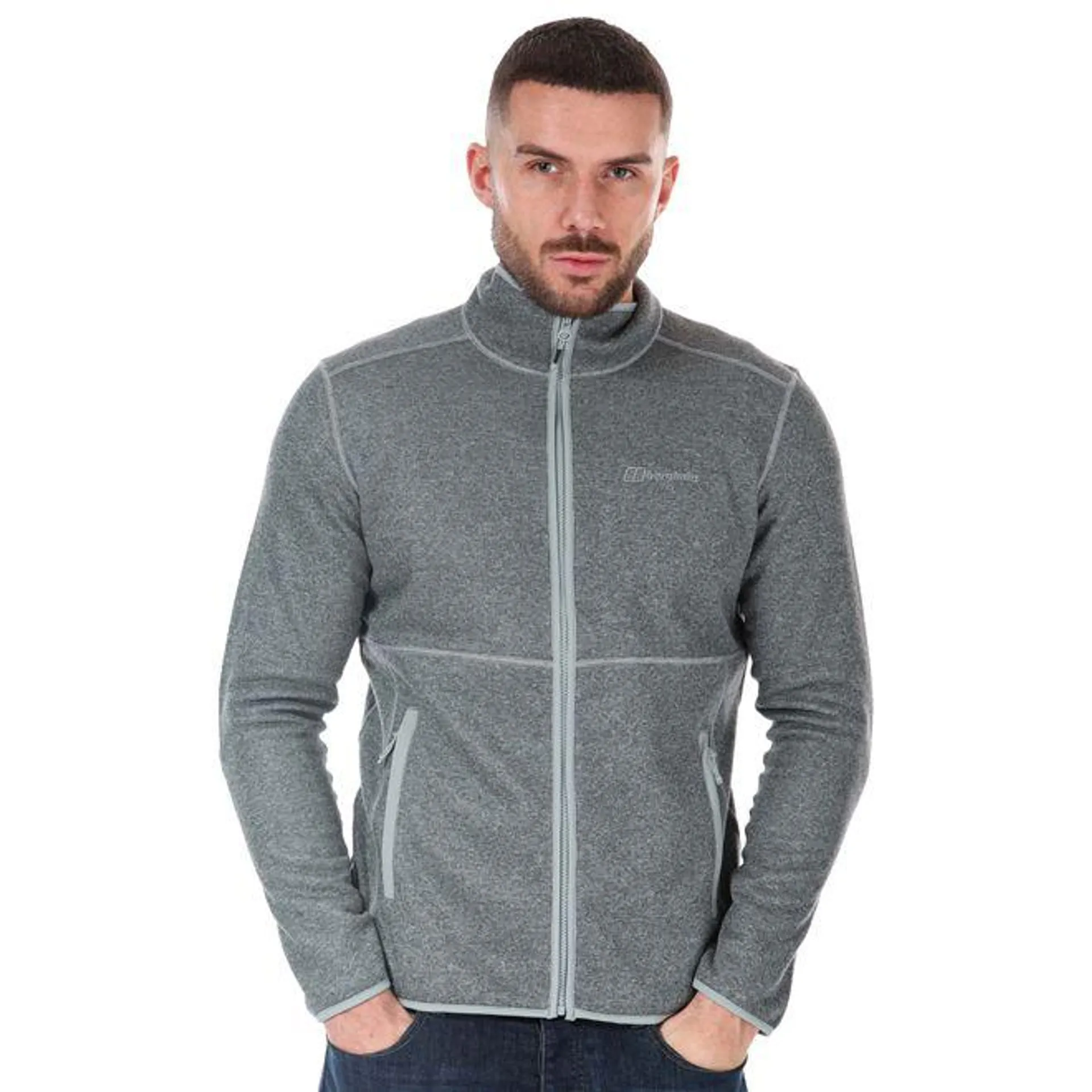 Berghaus Mens Jenton Fleece Jacket in Grey