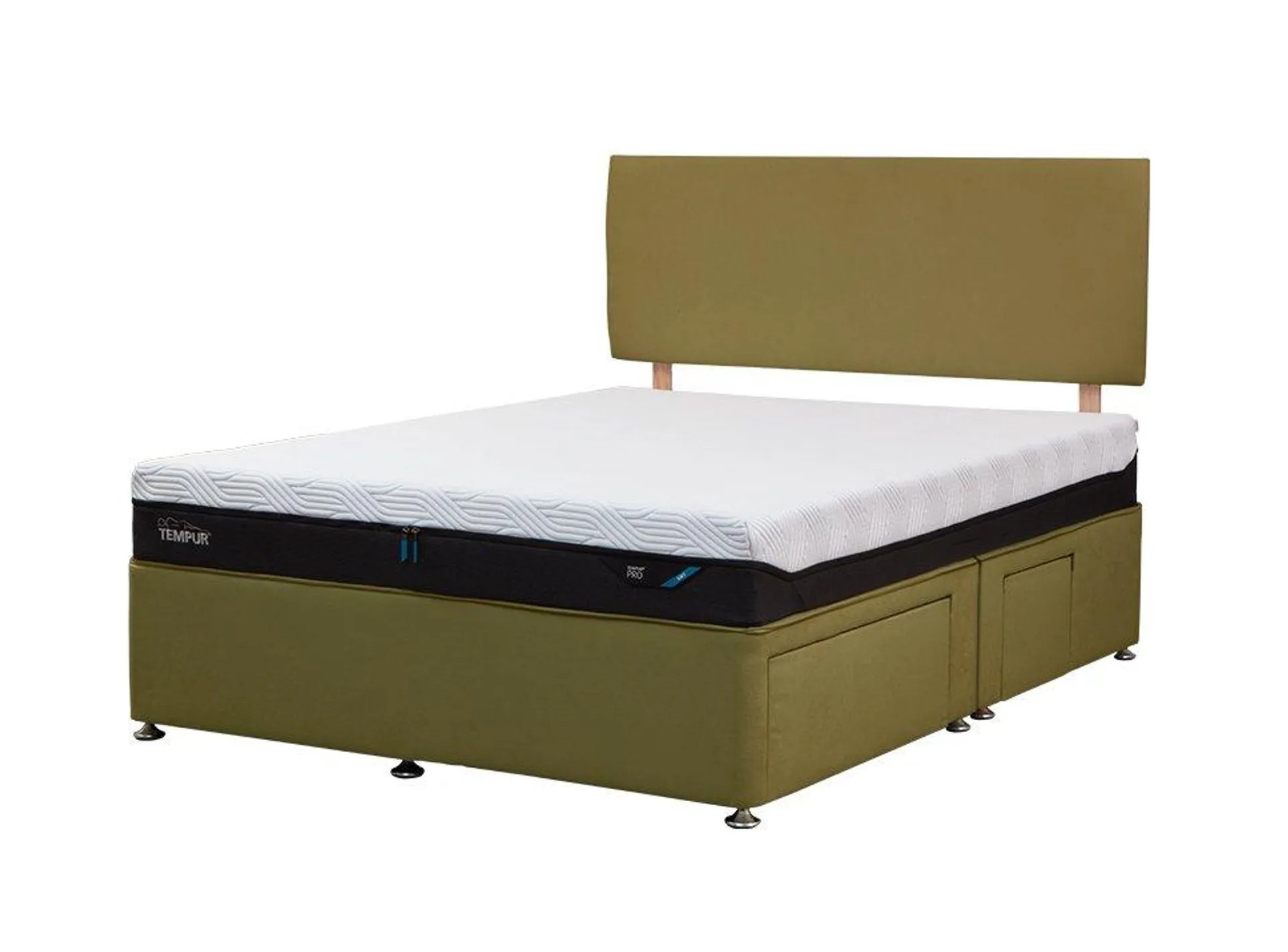 TEMPUR® Buckingham Drawer Divan (Super king)