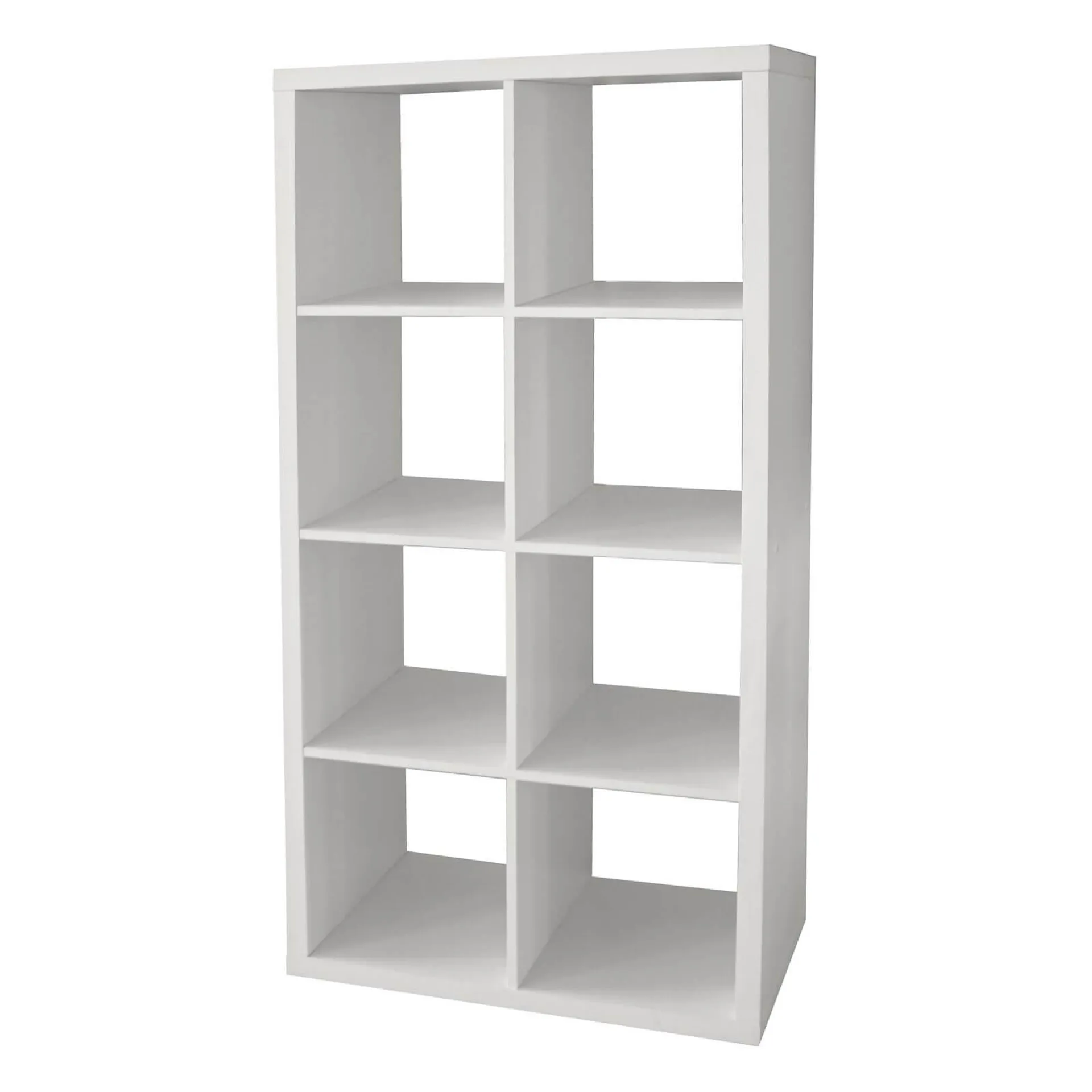 Clever Cube 2x4 Storage Unit - White