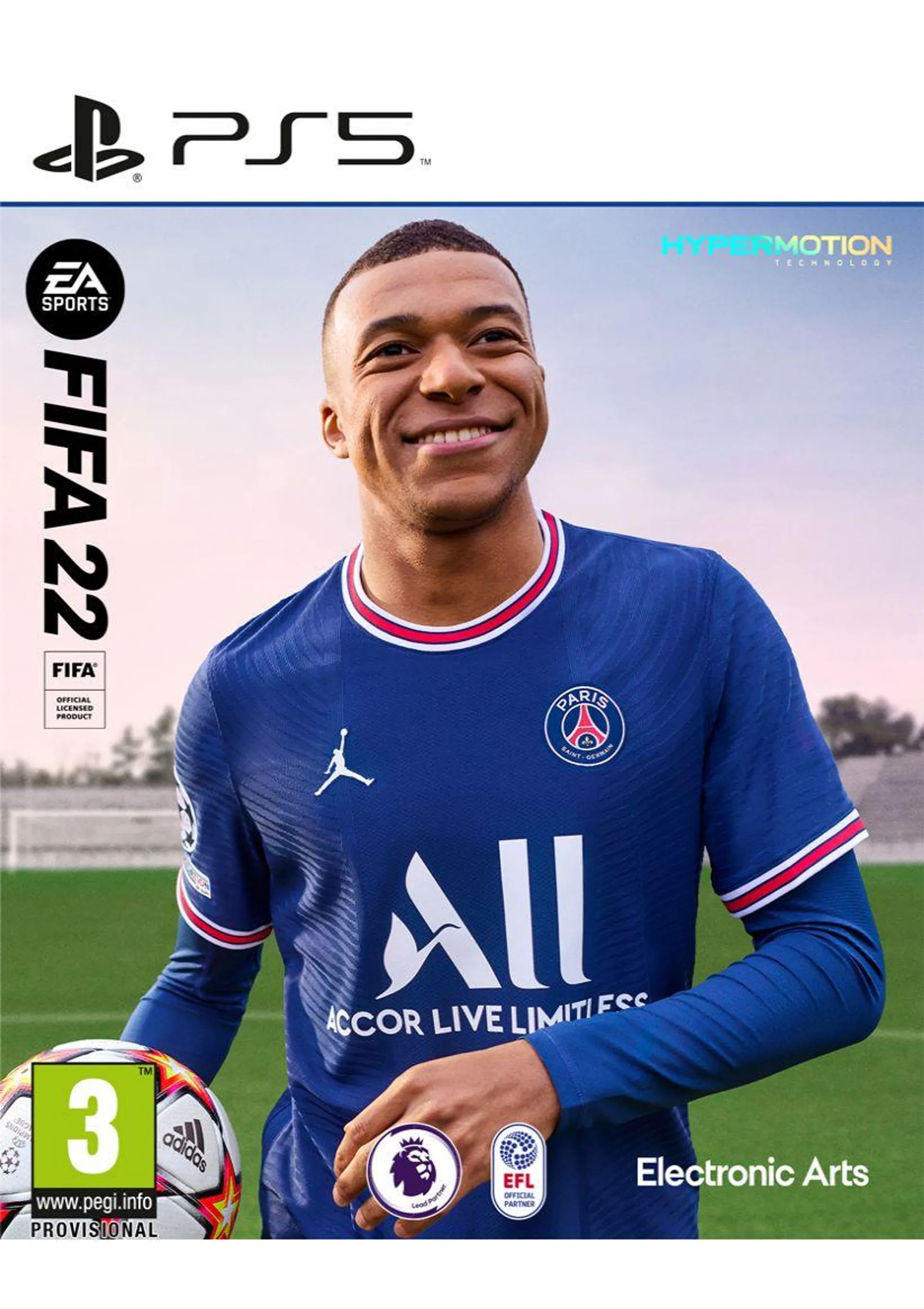 FIFA 22 on PlayStation 5