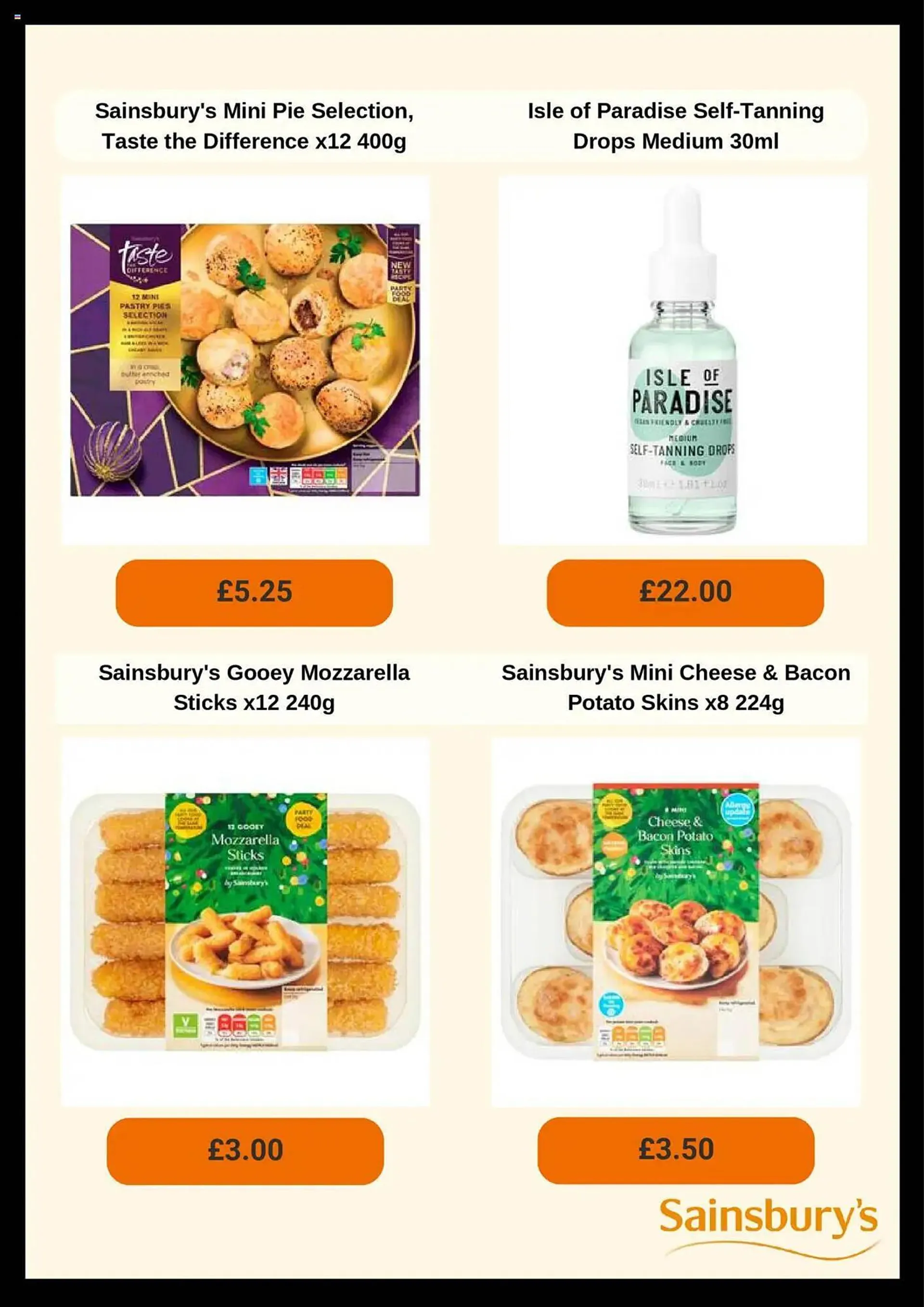 Sainsbury's leaflet from 31 December to 6 January 2025 - Catalogue Page 3