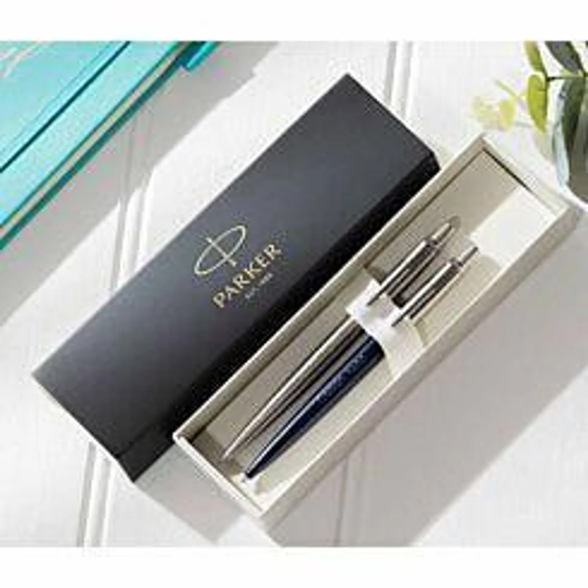 Personalised Engraved Parker Jotter London Duo Ballpoint and Stainless ...