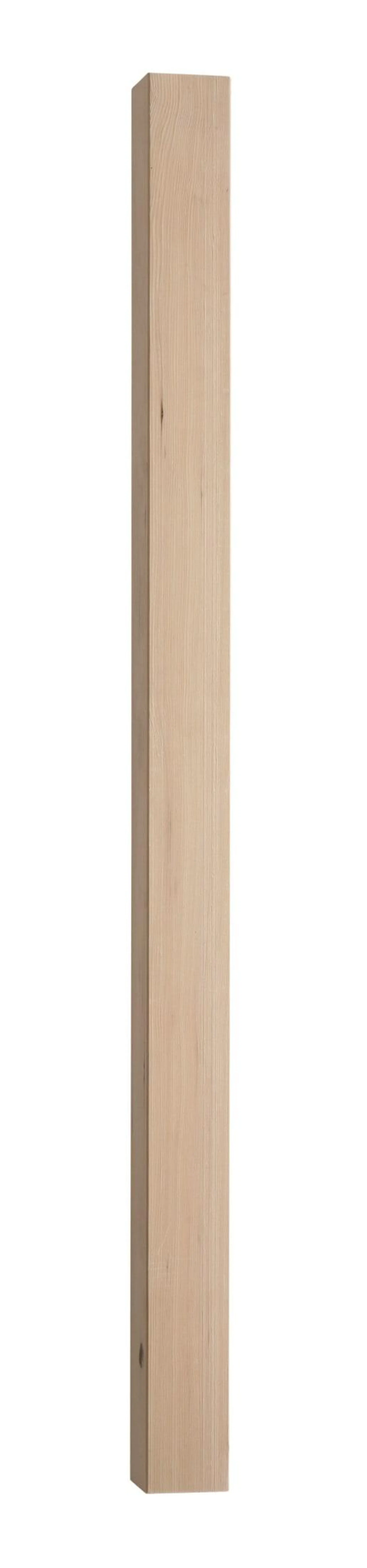 Wickes Hemlock Contemporary Newel - 1500 x 90 x 90mm