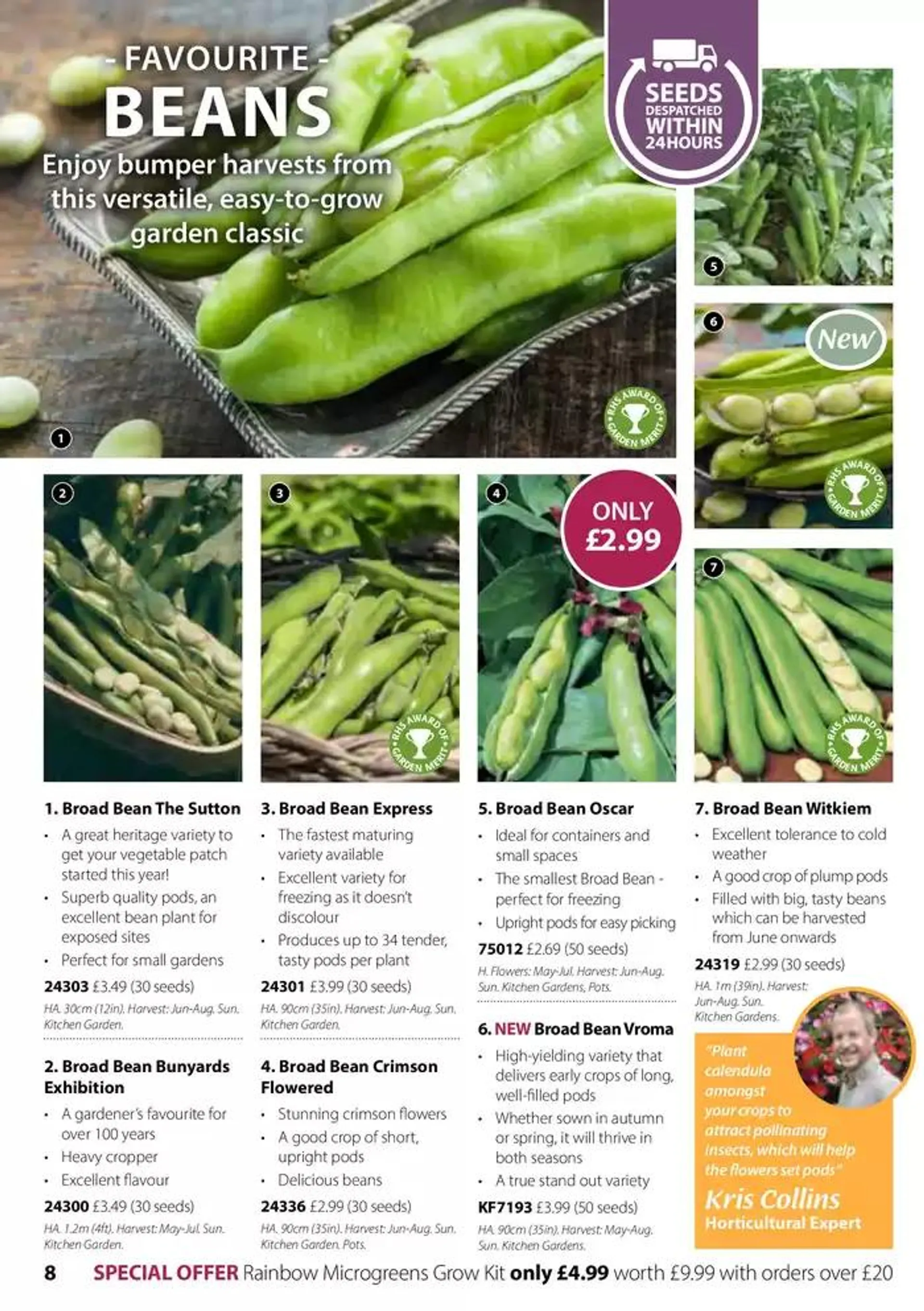 Seed Catalogue from 5 November to 31 December 2024 - Catalogue Page 8