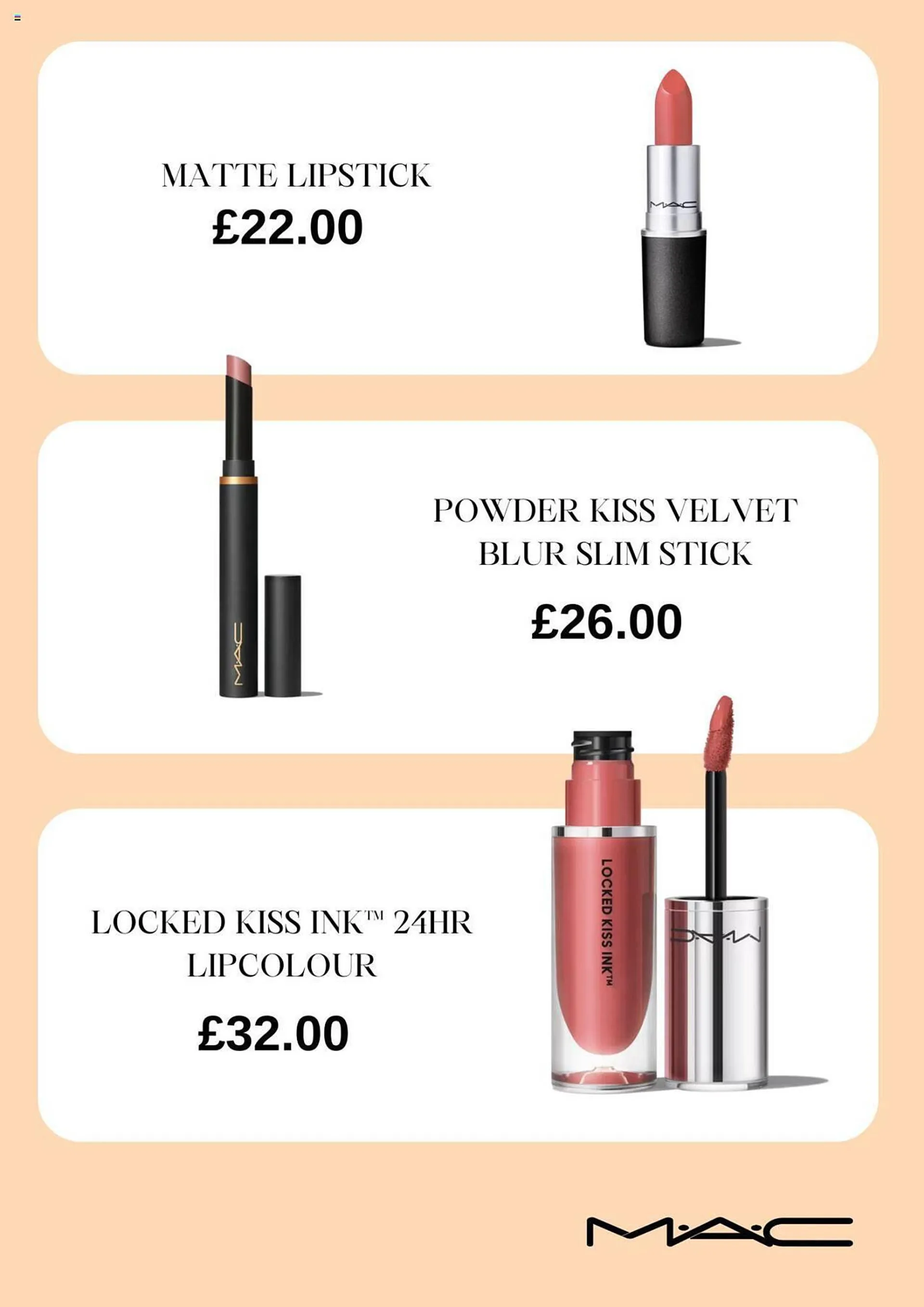 MAC Cosmetics leaflet from 22 January to 22 February 2024 - Catalogue Page 2