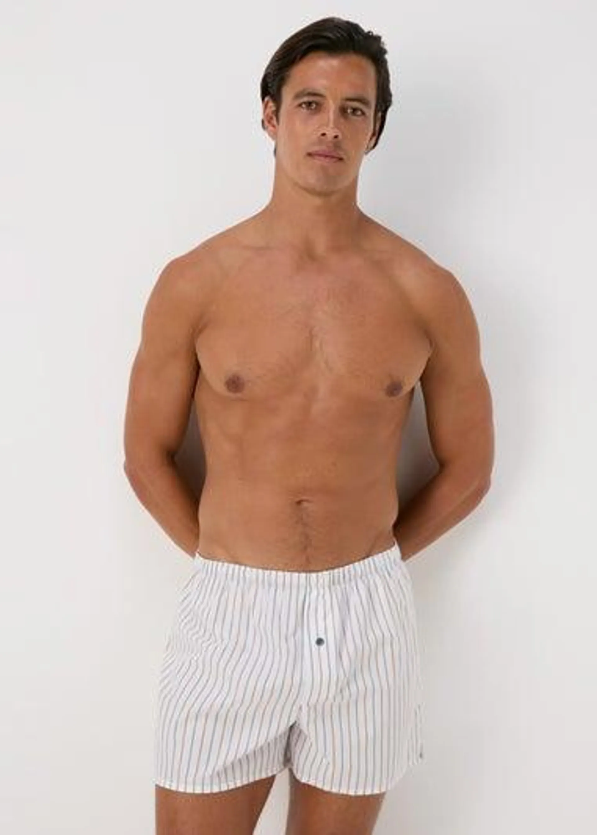 3 Pack Grey Patterned Boxers