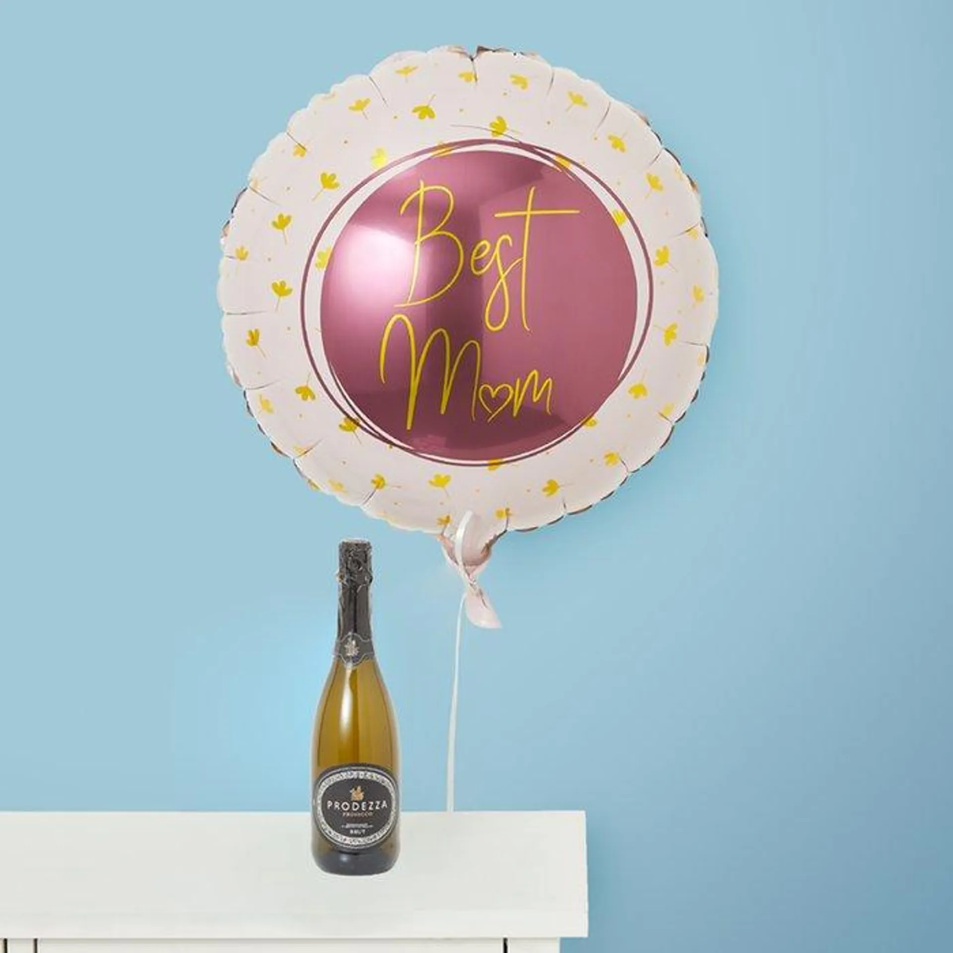 Best Mum Balloon & Prodezza Prosecco