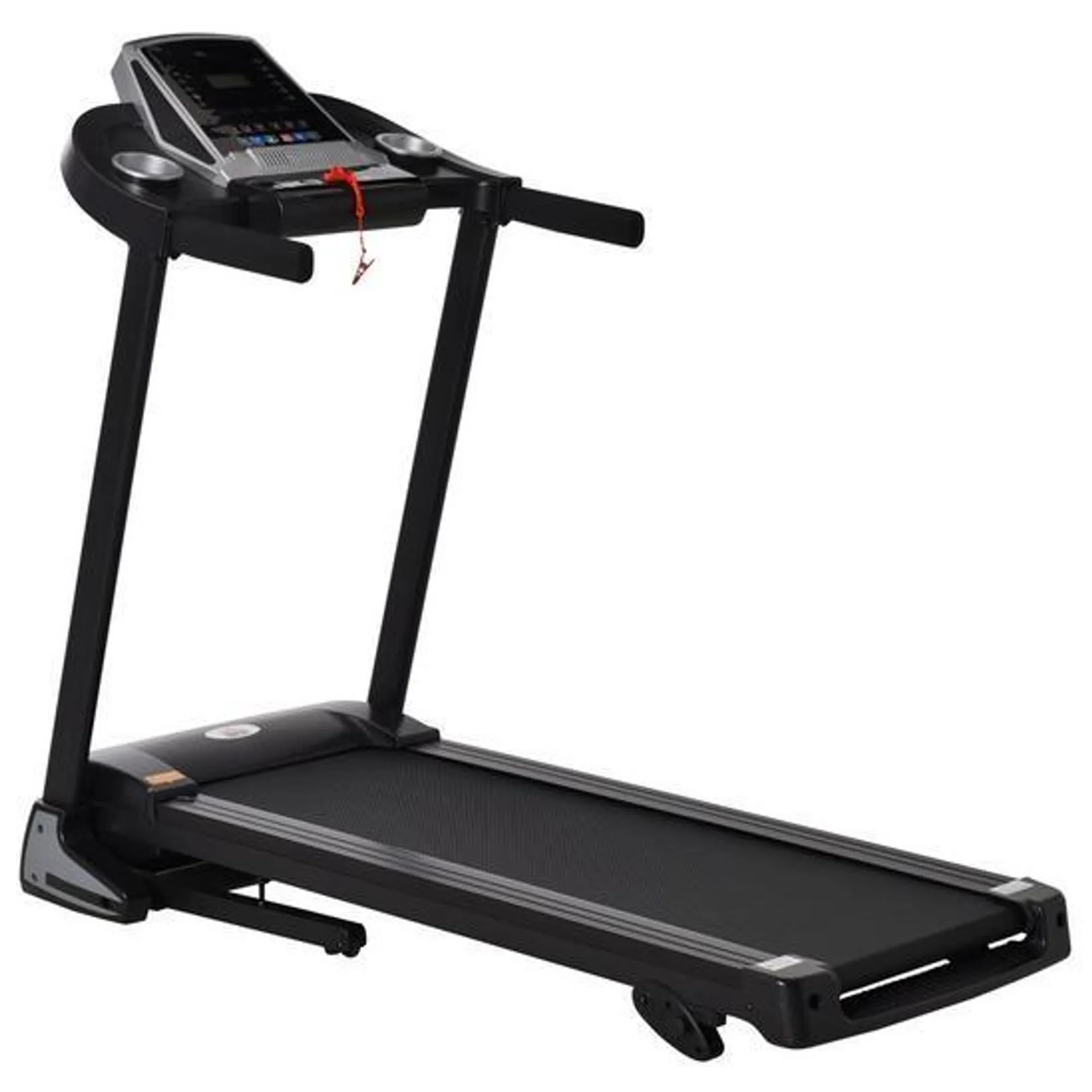 Folding 12km/h Electric Treadmill Running Machine with LED Display