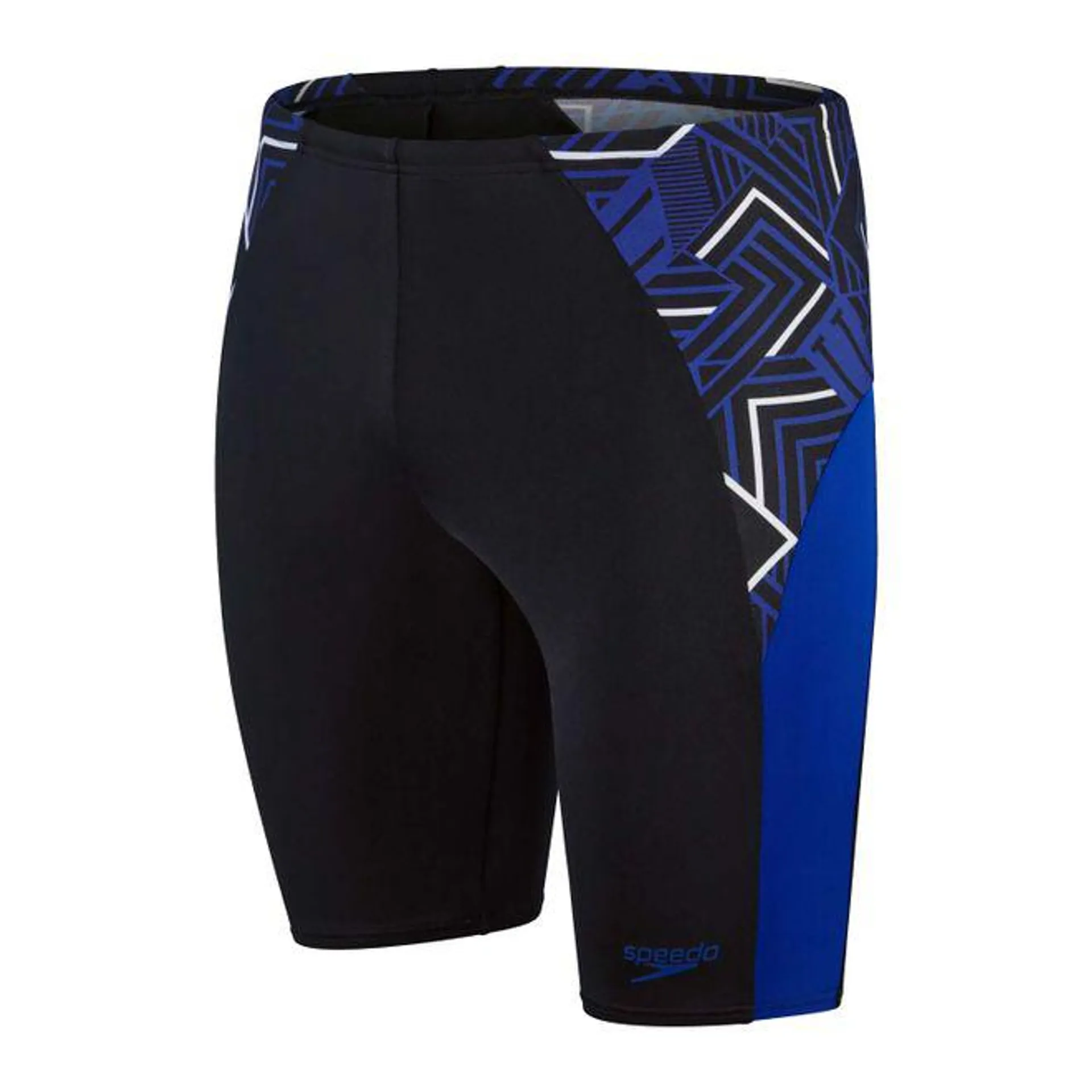 Speedo Mens ECO Endurance+ Splice Jammer Shorts in black blue