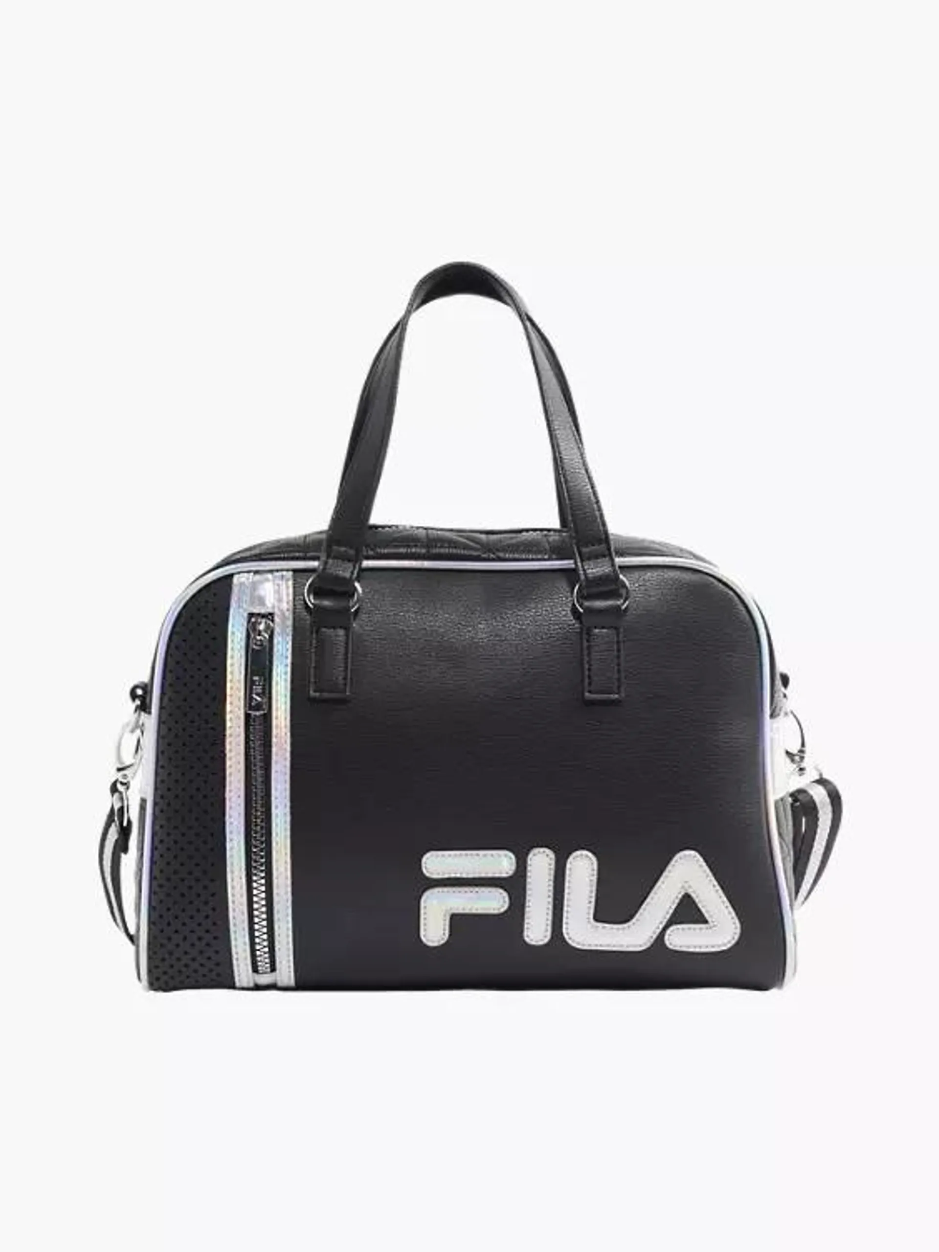 Black and White Fila Bag