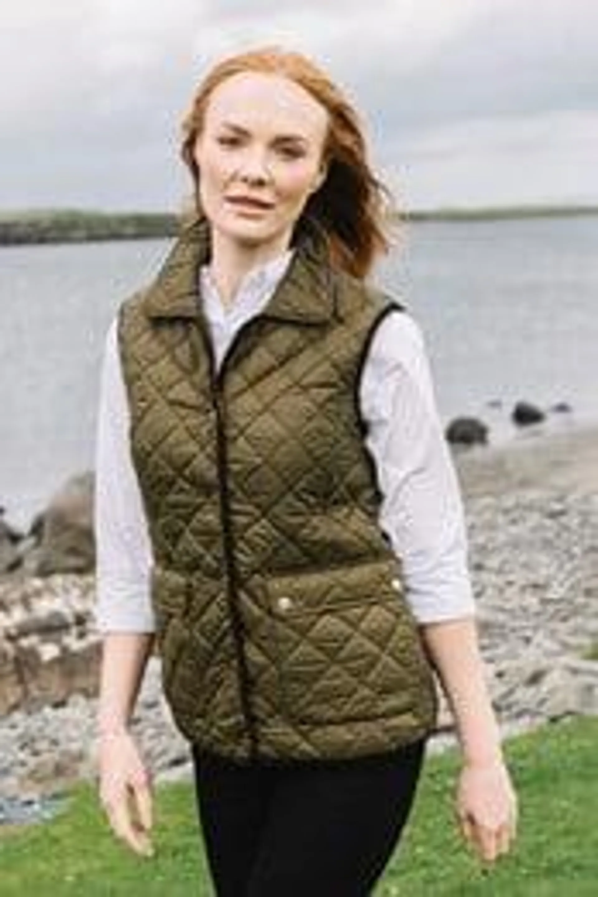 Harlow Womens Quilted Gilet