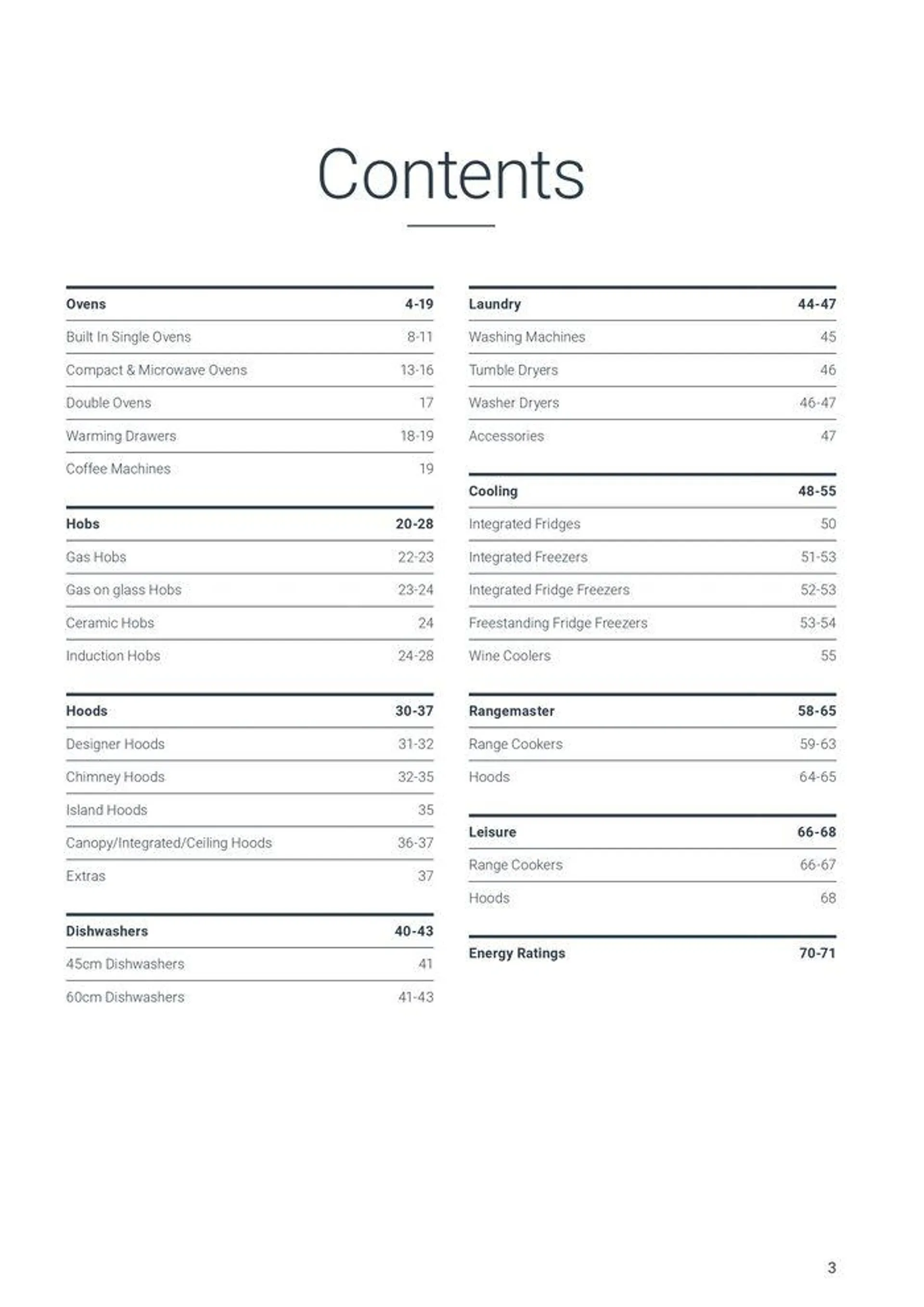 Appliances from 7 August to 31 December 2024 - Catalogue Page 3