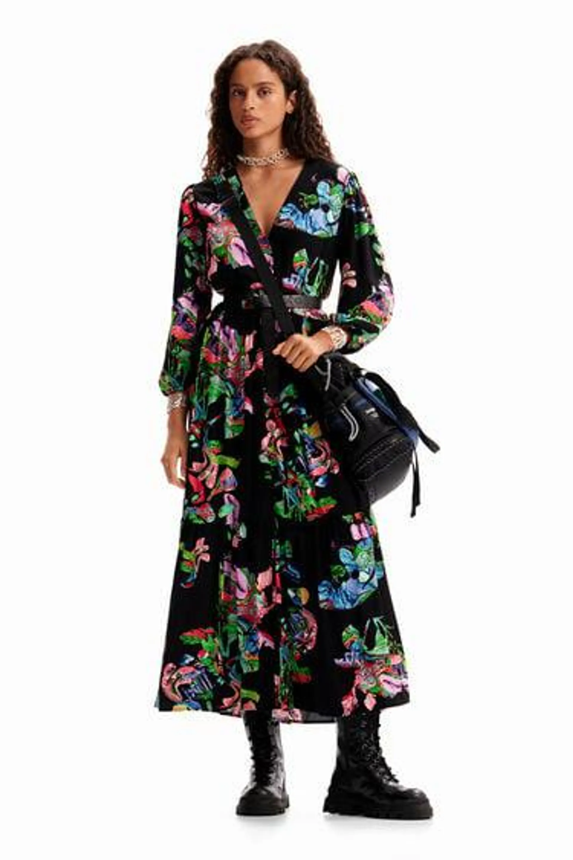 M. Christian Lacroix long shirt dress