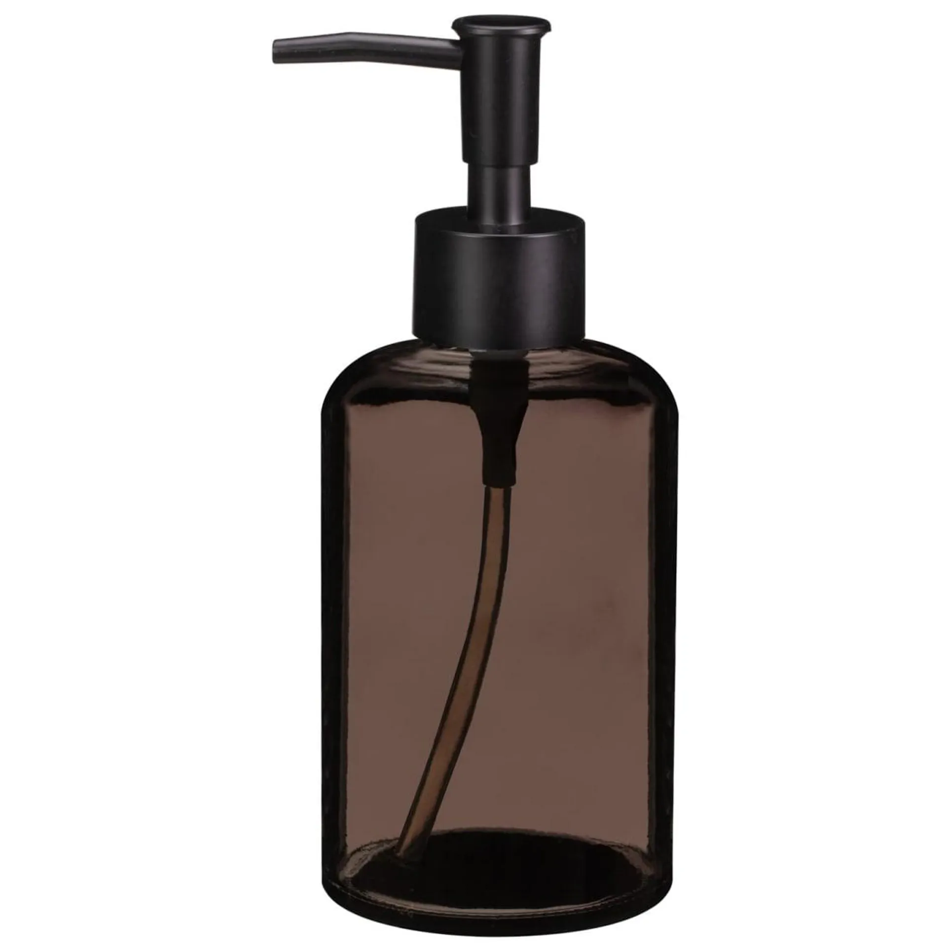 Glass Soap Dispenser - Charcoal