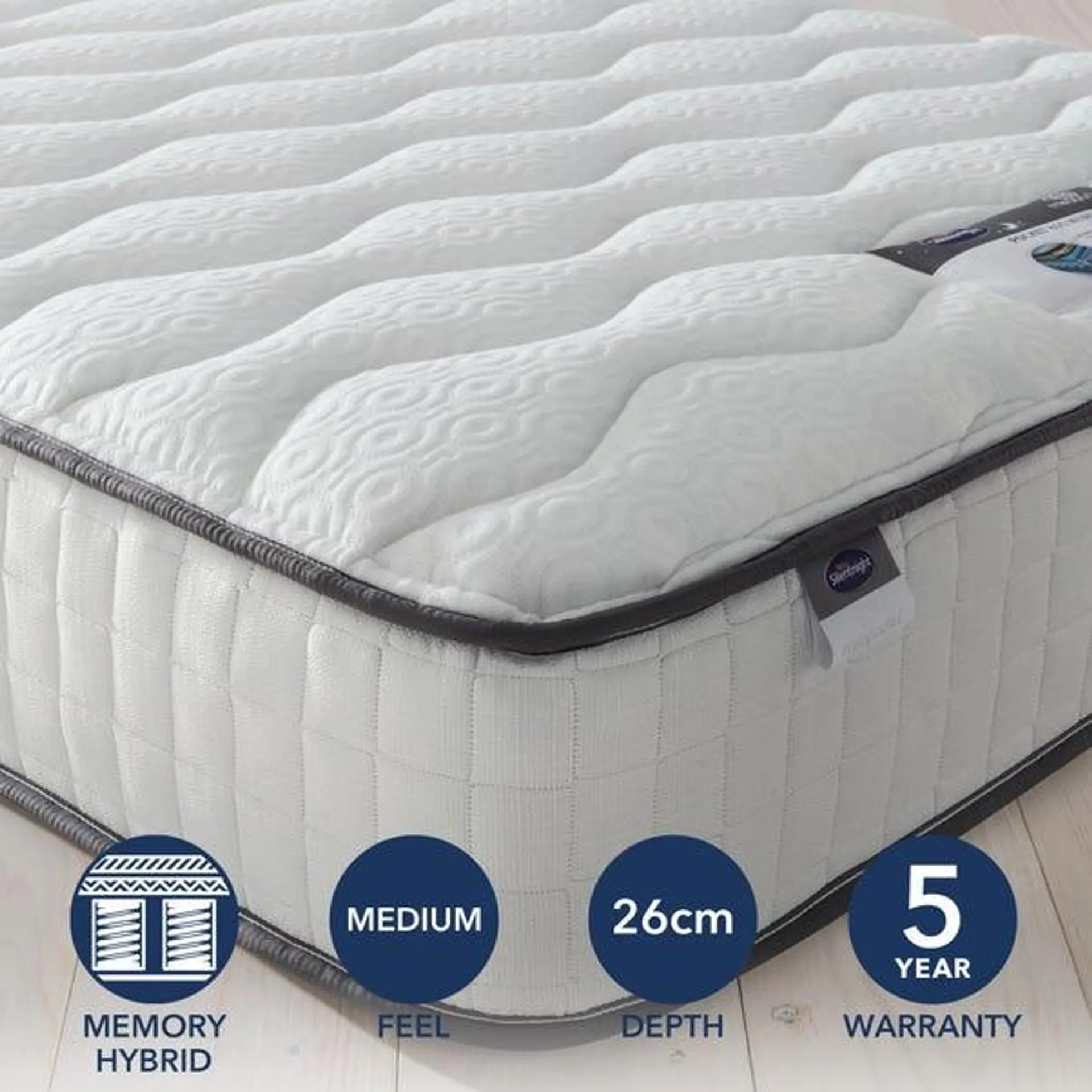 Silentnight Medium 800 Pocket Memory Mattress