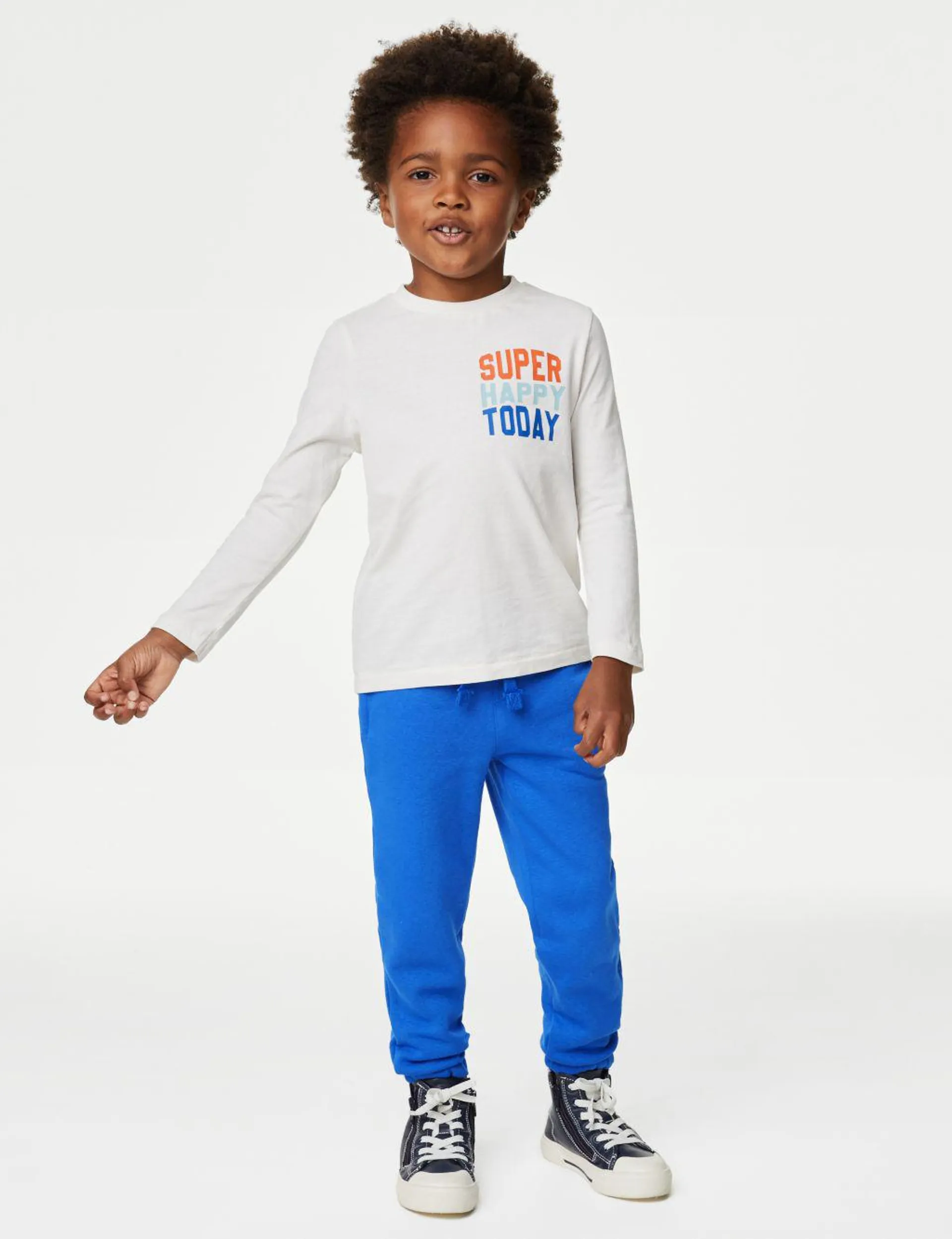 Cotton Rich Joggers (2-8 Yrs)