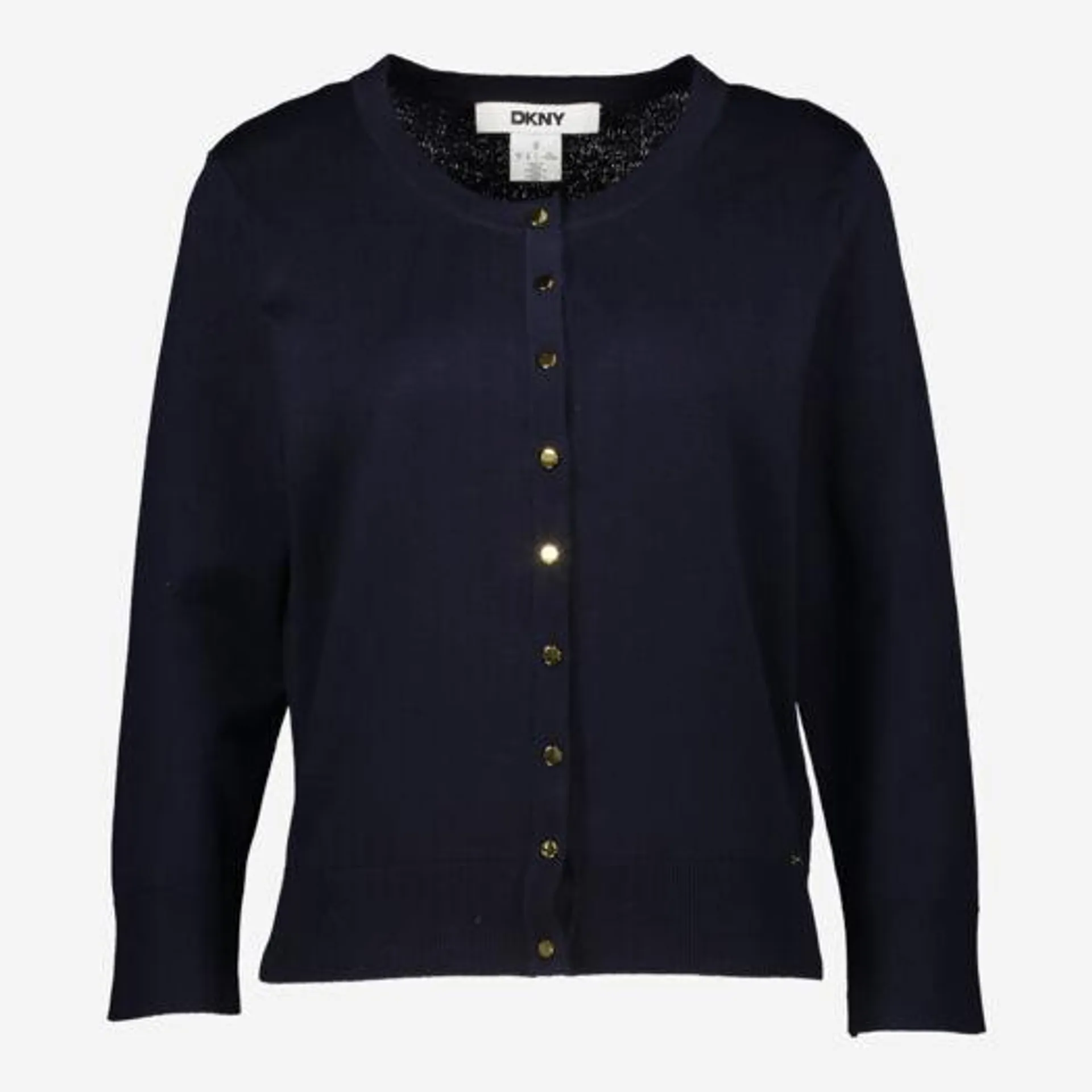 Navy Blue Basic Cardigan